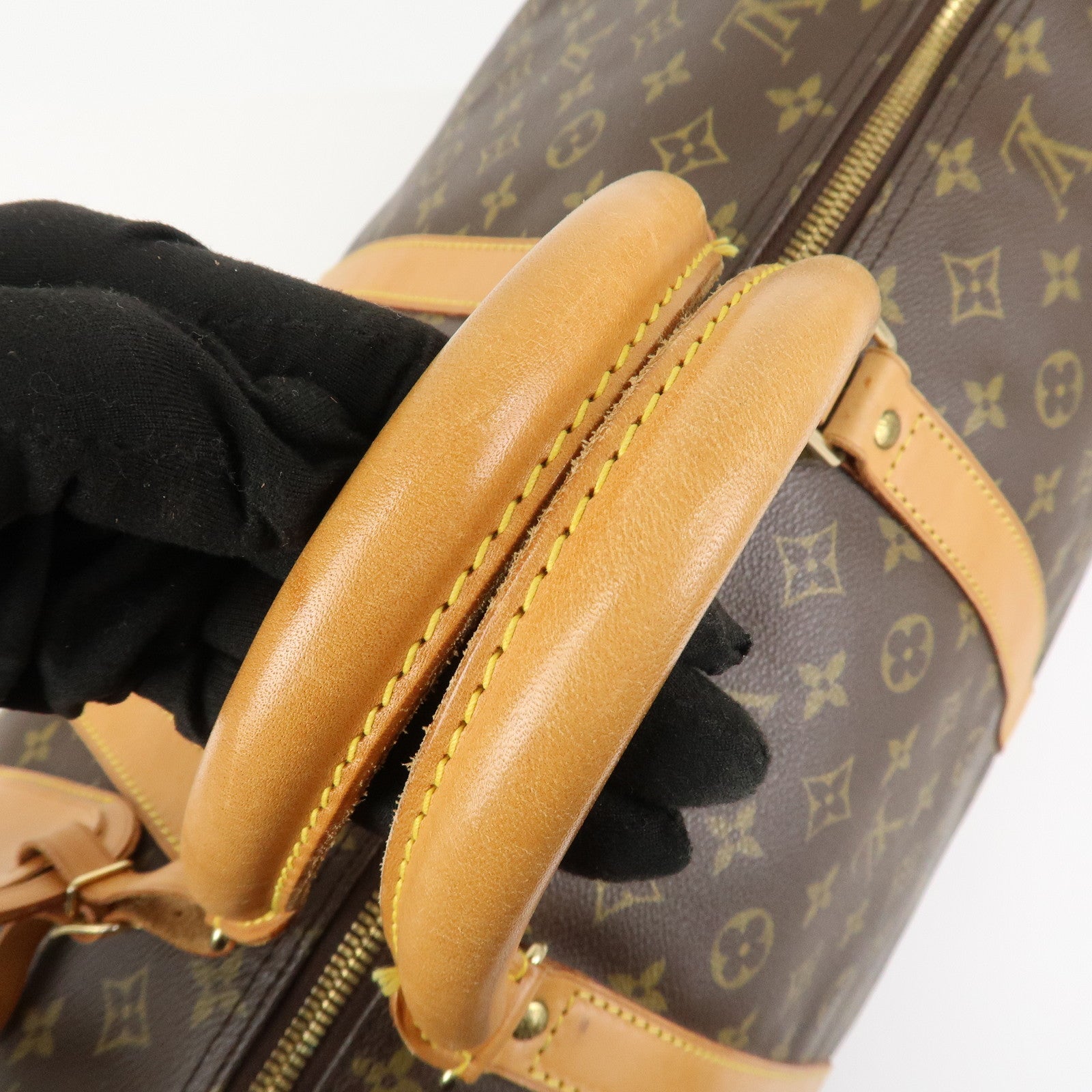 Louis Vuitton Monogram Keep All Bandouliere 60 Boston Bag M41412