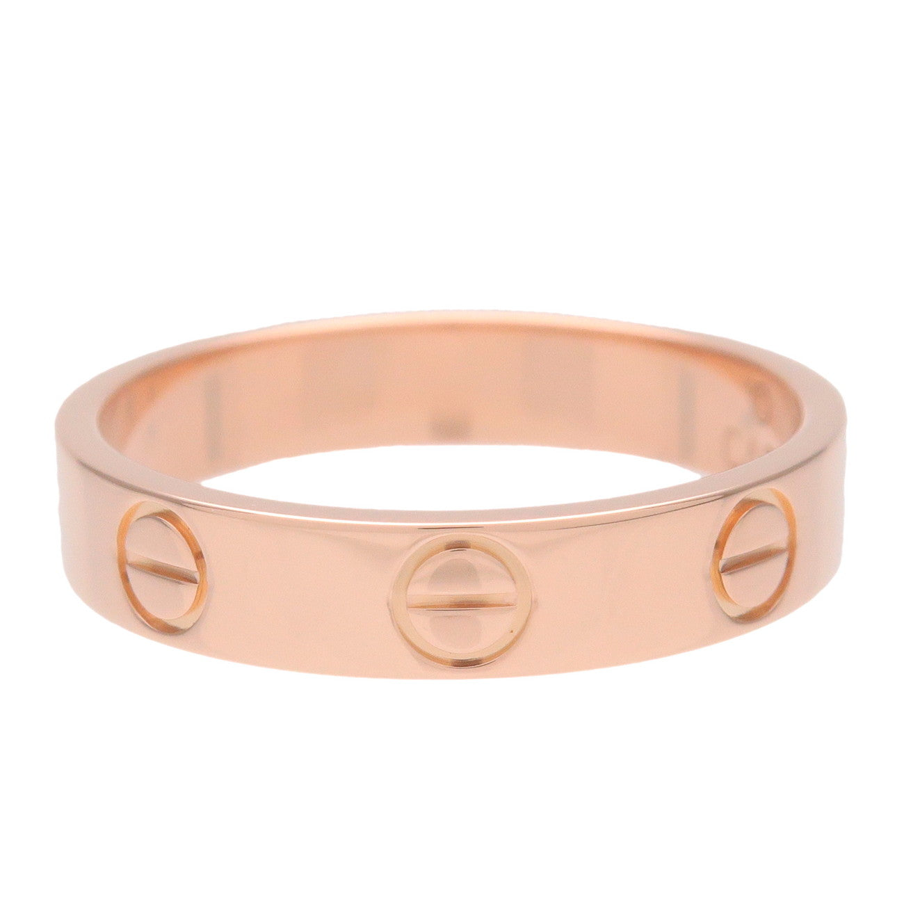 Cartier Mini Love Ring K18 750PG Rose Gold #50 US5.25 EU50 HK11.5
