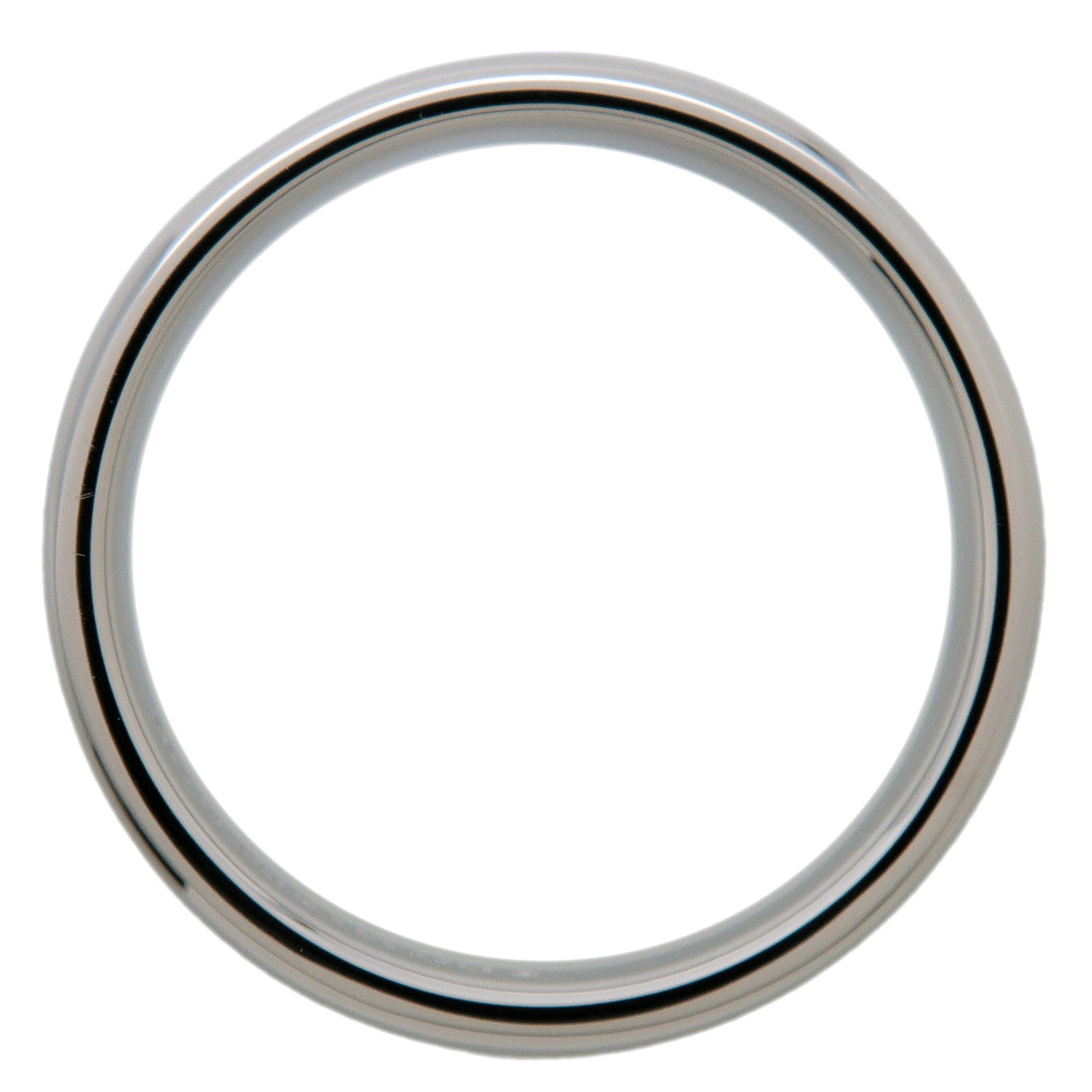 Tiffany & Co Classic Band Ring PT950 Platinum US6.5-7 EU54 HK15