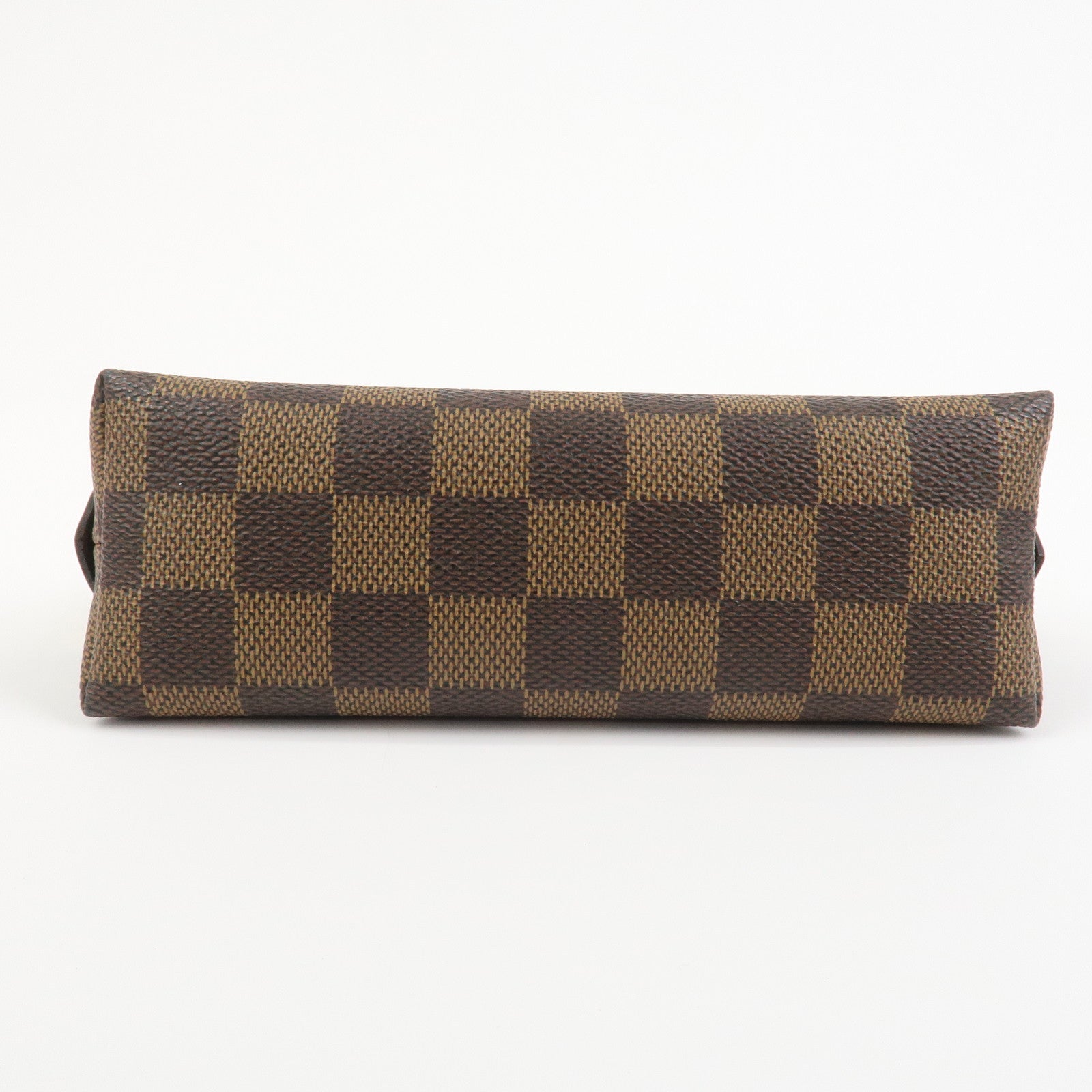 Louis Vuitton Damier Pochette Cosmetic PM Pouch Brown N47516