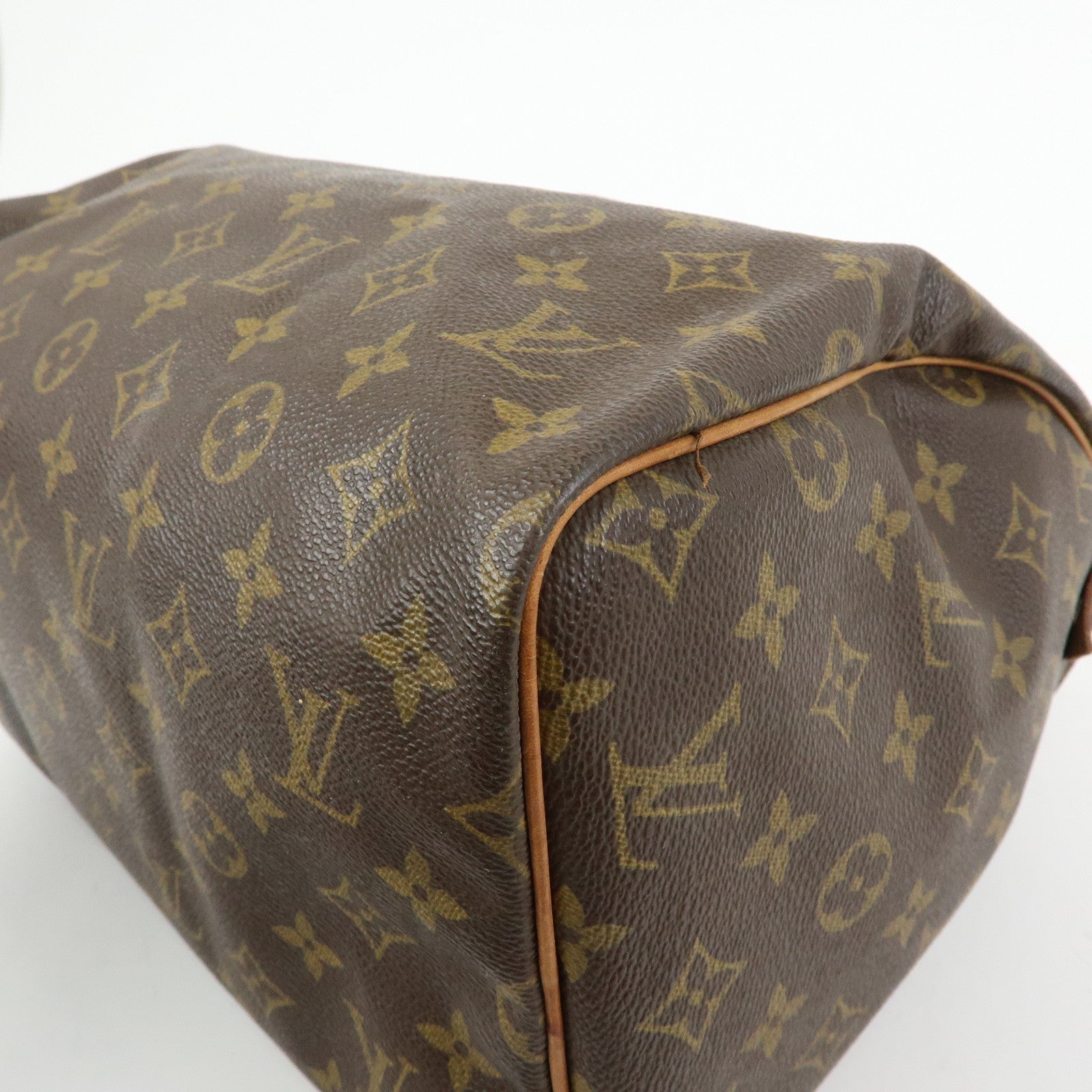 Louis Vuitton Monogram Speedy 30 Boston Bag Hand Bag Brown M41526