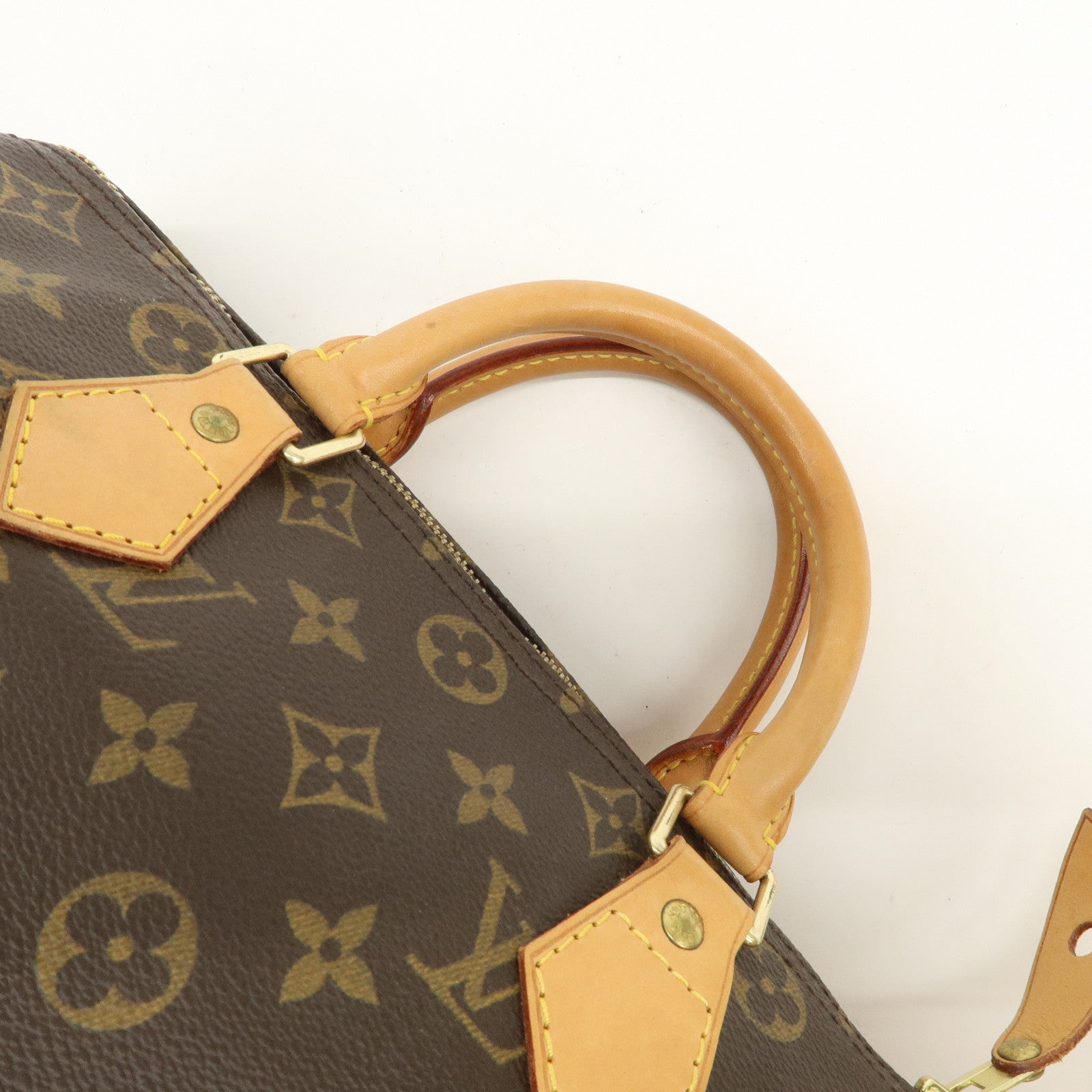 Louis Vuitton Monogram Speedy 30 Boston Bag Hand Bag Brown M41526