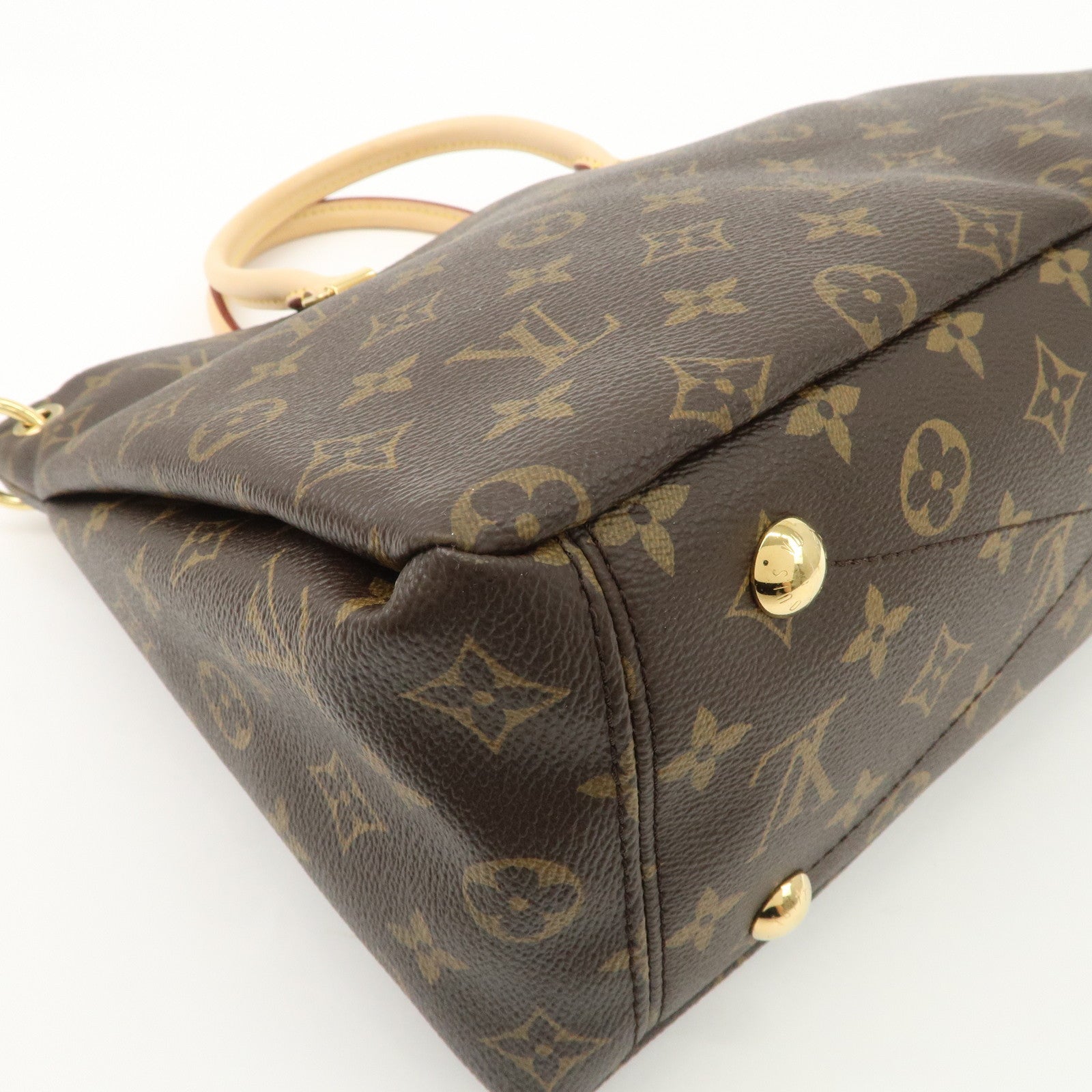 Louis Vuitton Monogram Canvas Pallas Hand Bag M40907 Used
