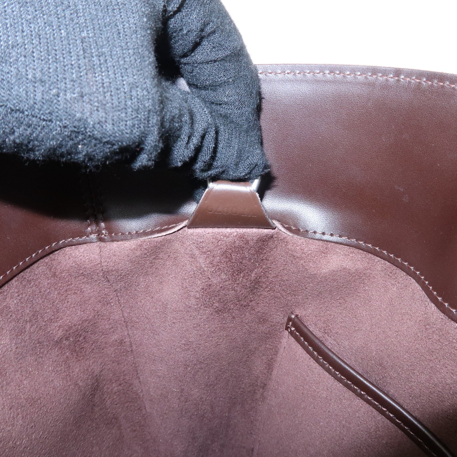 Louis Vuitton Epi Leather Noctambule Hand Bag Mocha M5452D Used