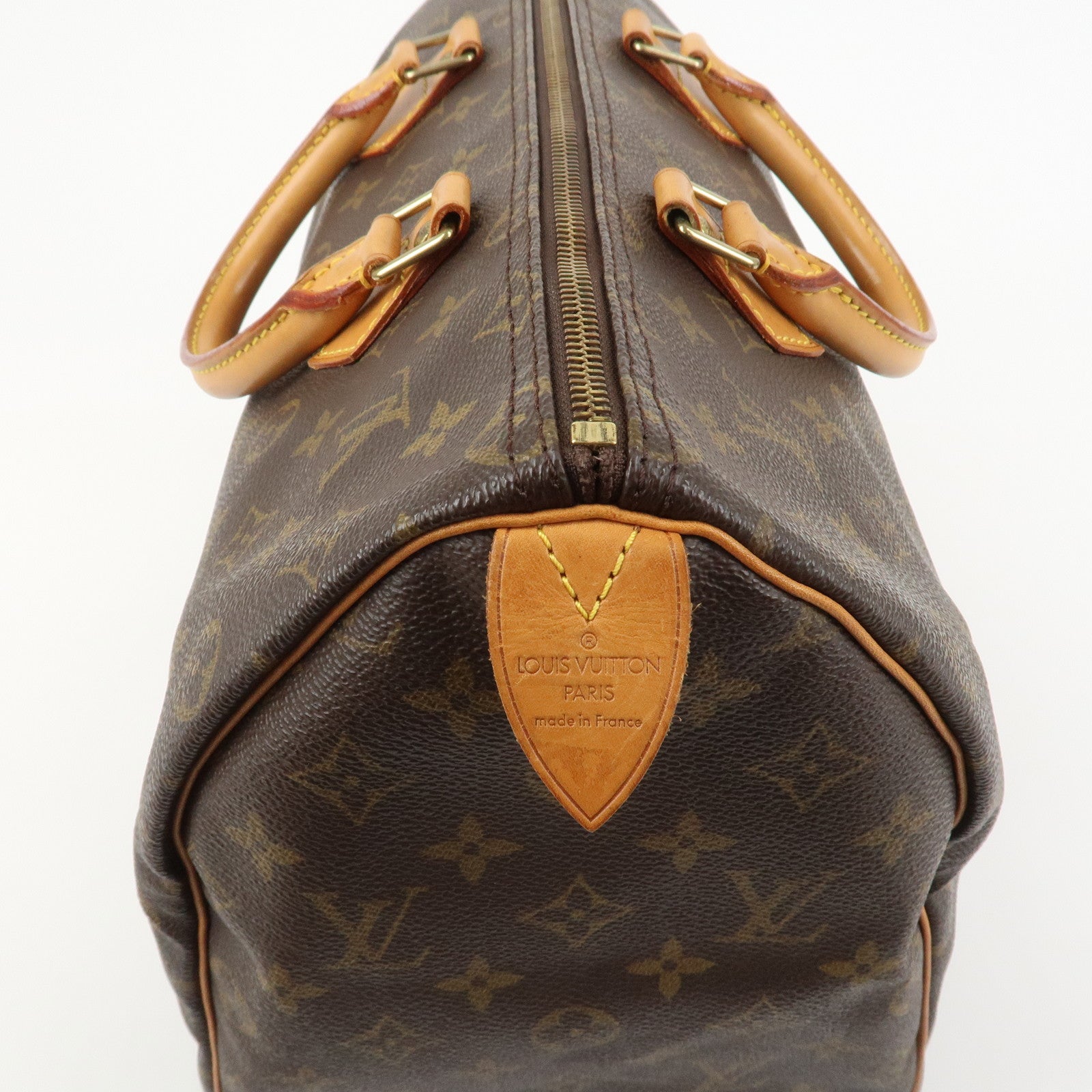Louis Vuitton Monogram Canvas Speedy 35 Boston Bag Hand Bag M41524