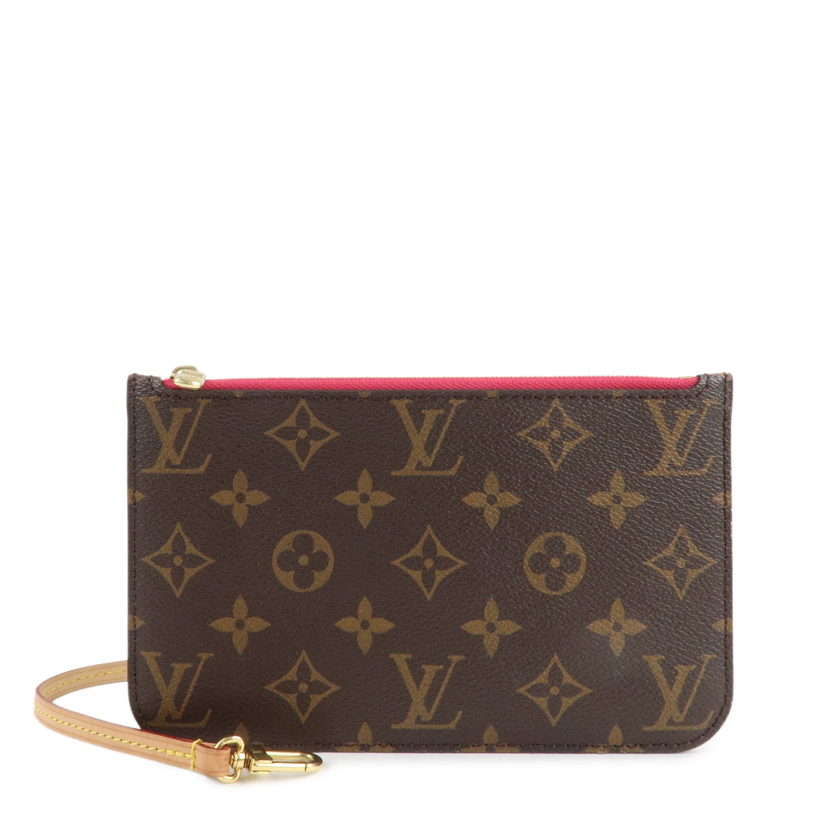 Louis Vuitton Monogram Neverfull PM Pouch Pivoine Used