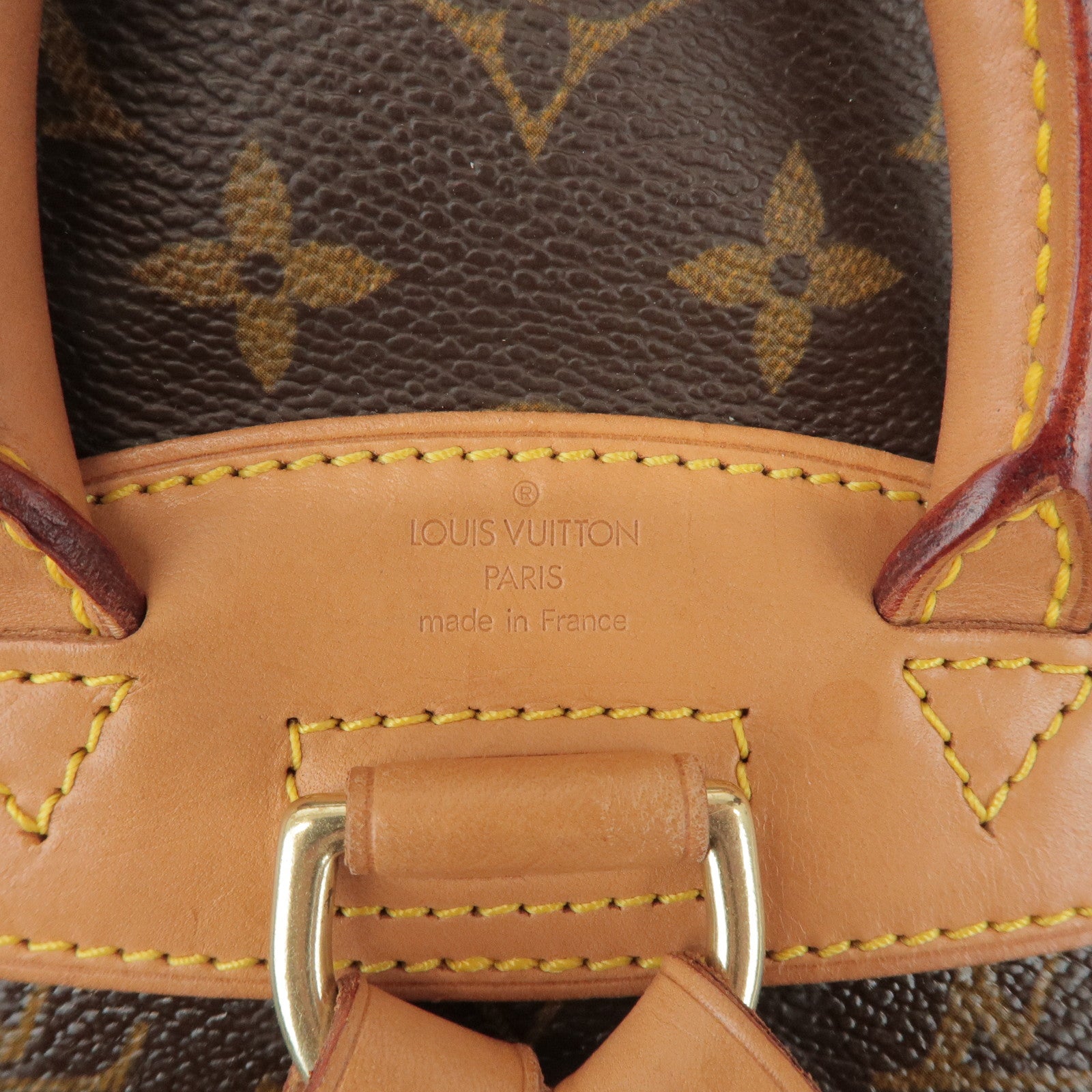 Louis Vuitton Monogram Mini Montsouris Backpack Brown M51137