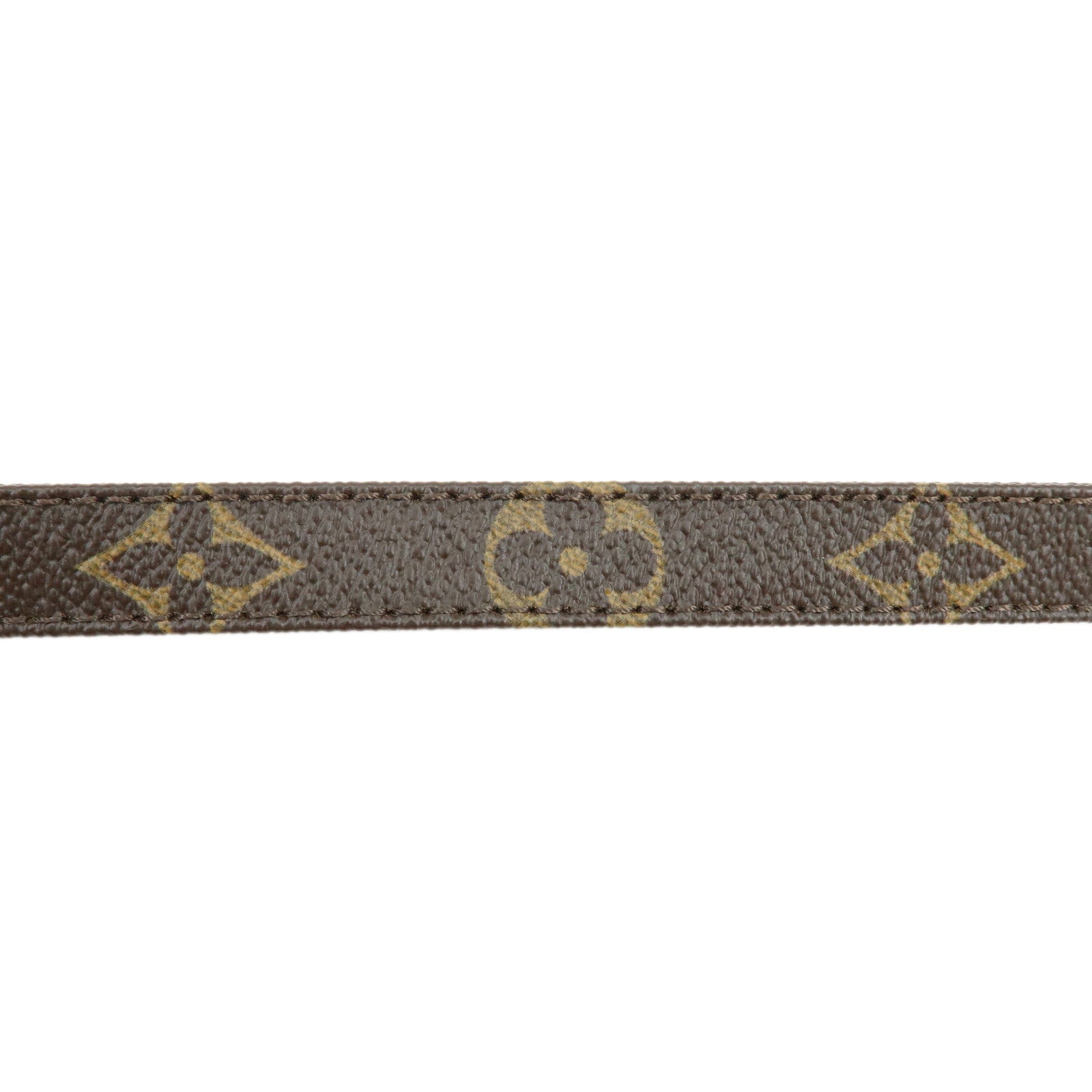 Louis Vuitton Monogram Adjustable Shoulder Strap Brown 120cm J52315
