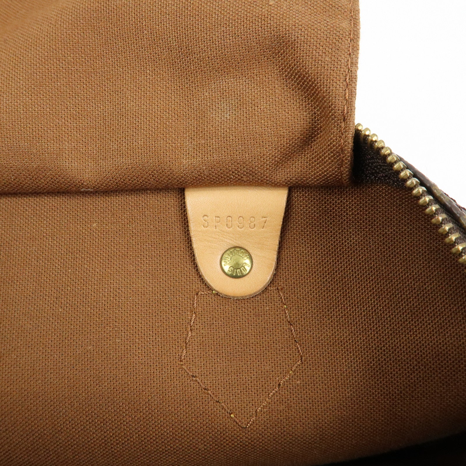 Louis Vuitton Monogram Speedy 35 Boston Bag Hand Bag Brown M41524