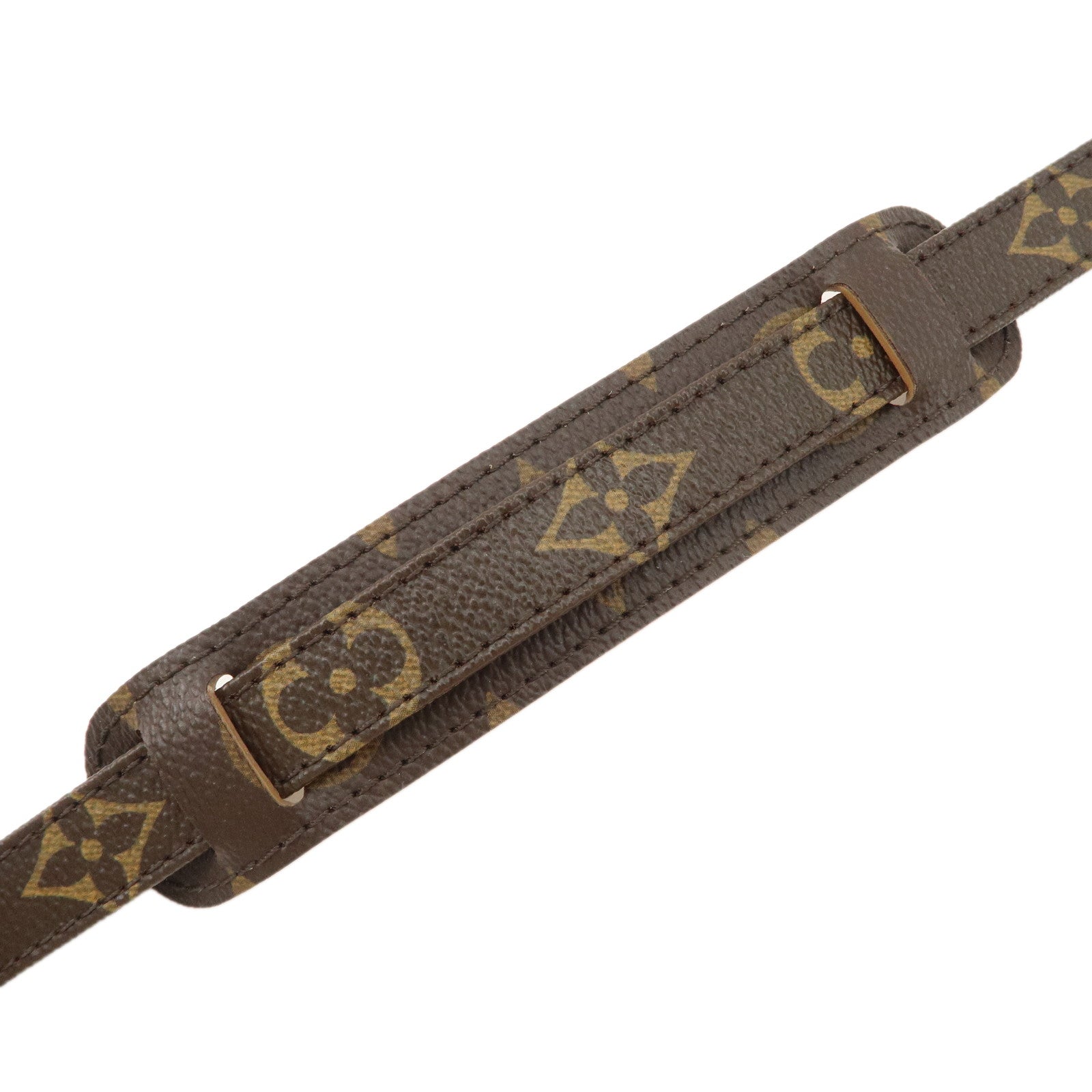 Louis Vuitton Monogram Canvas Adjustable Shoulder Strap 120cm Brown Used