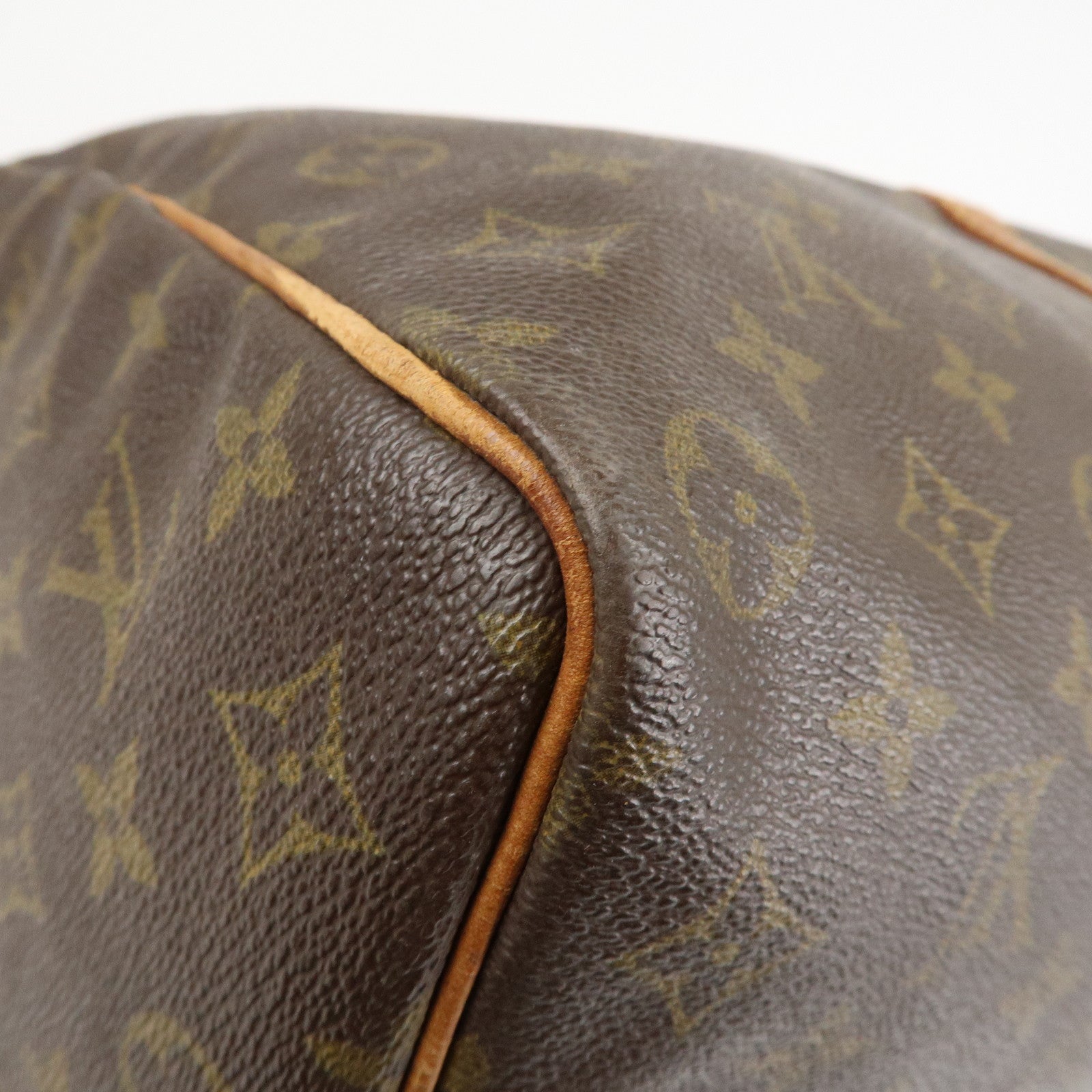Louis Vuitton Monogram Keep All 50 Bag Boston Bag Brown M41426 Used