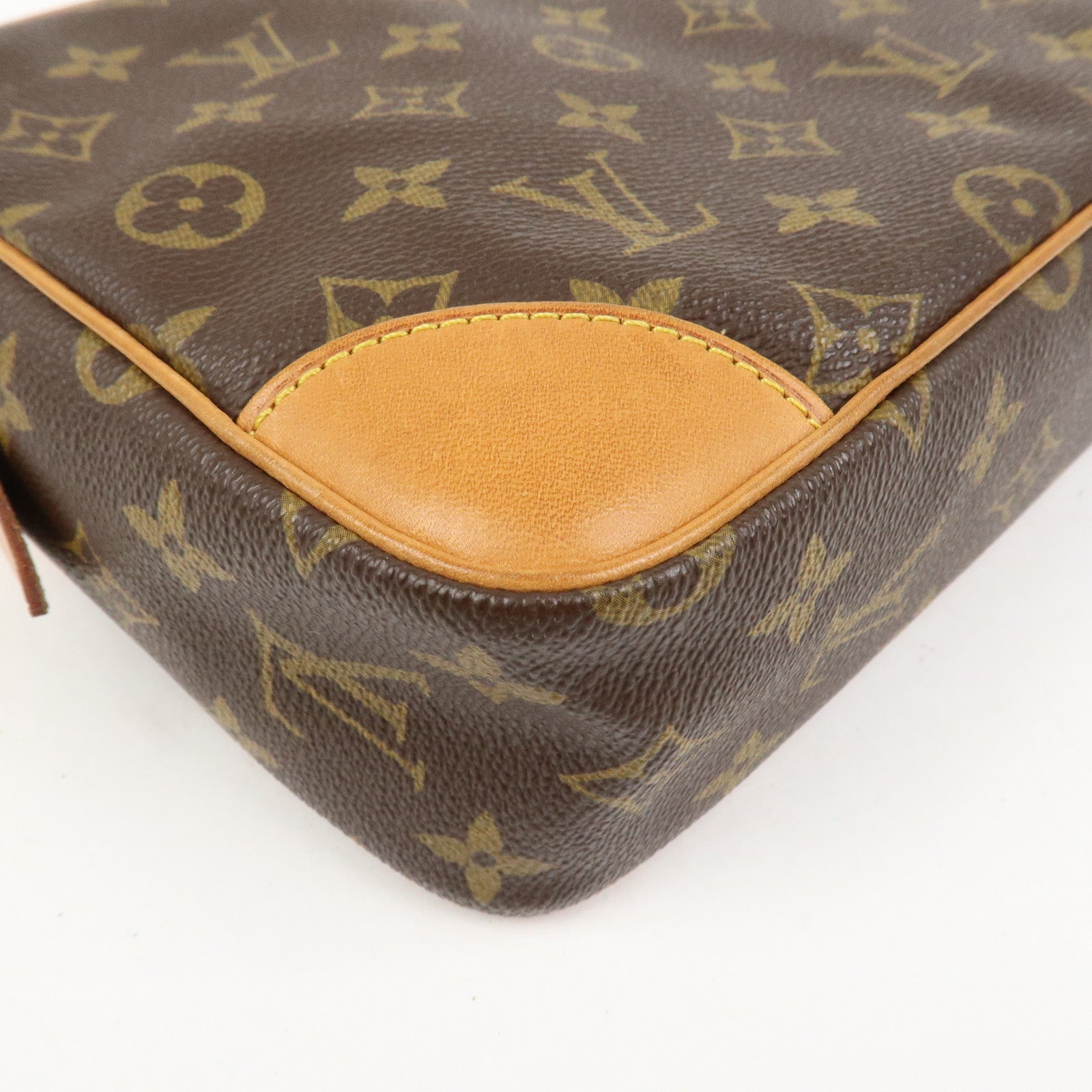 Louis Vuitton Monogram Compiegne 28 Pouch Clutch Bag Brown M51845