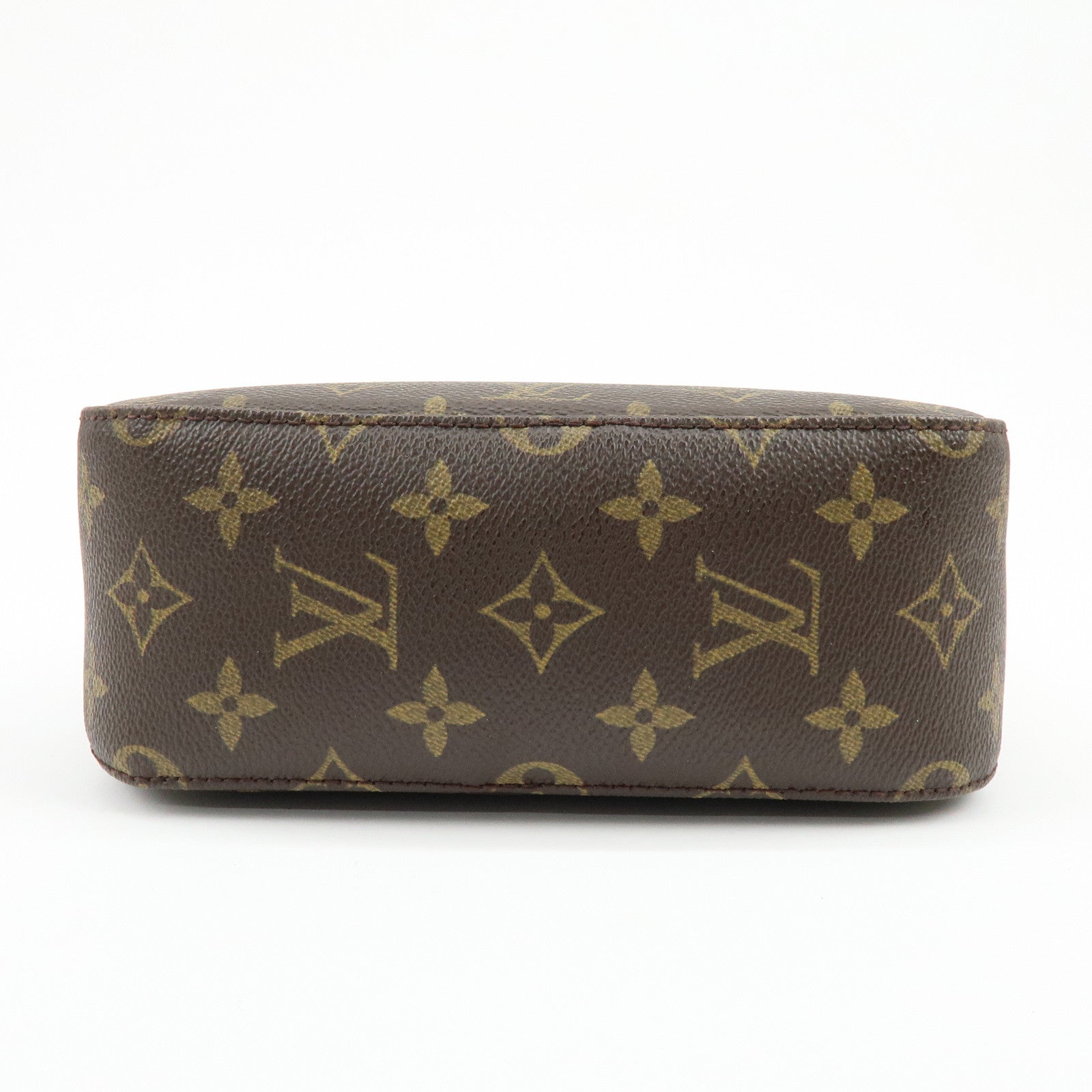 Louis Vuitton Monogram Spontini Hand Bag Brown M47500