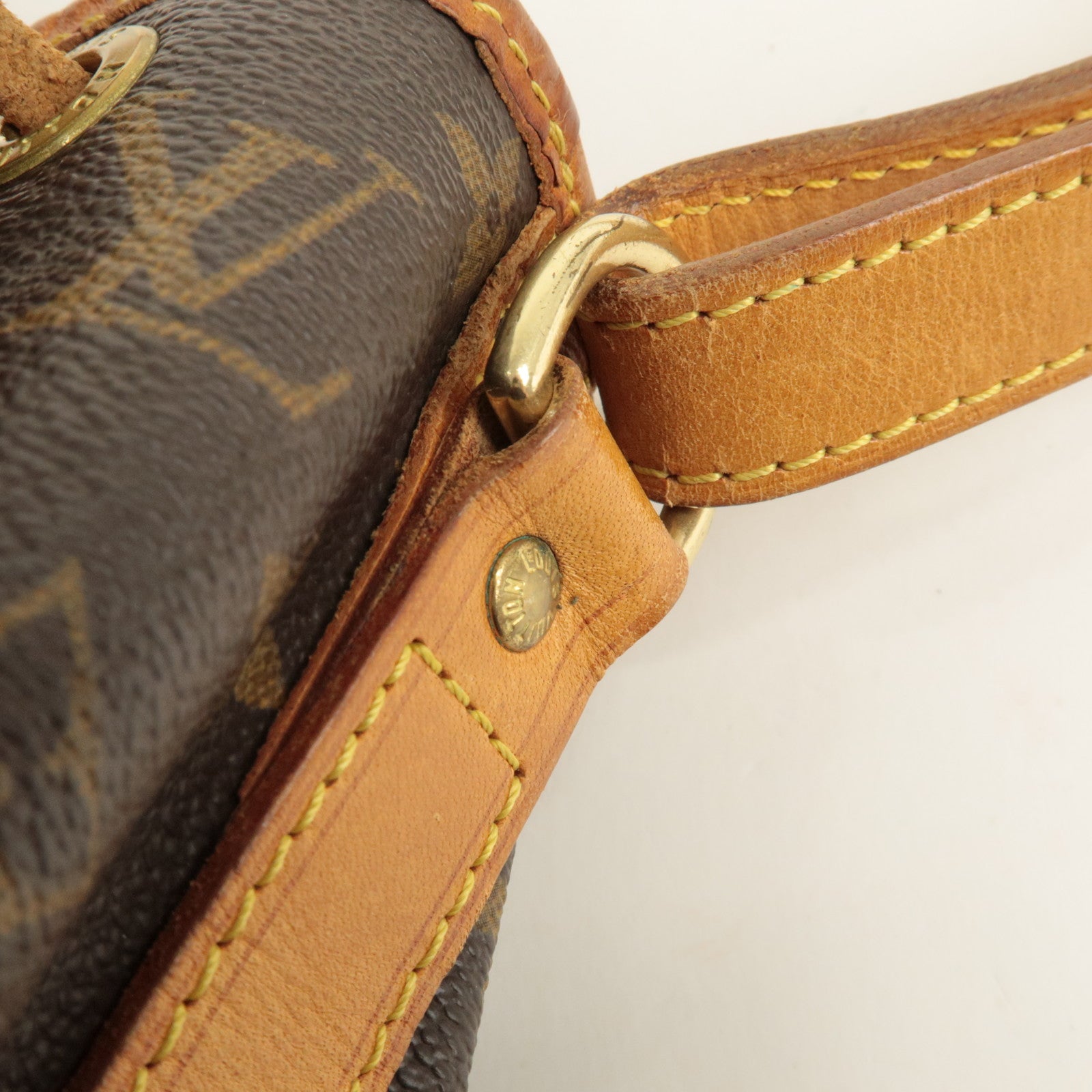 Louis Vuitton Monogram Petit Noe Shoulder Bag Brown M42226 Used