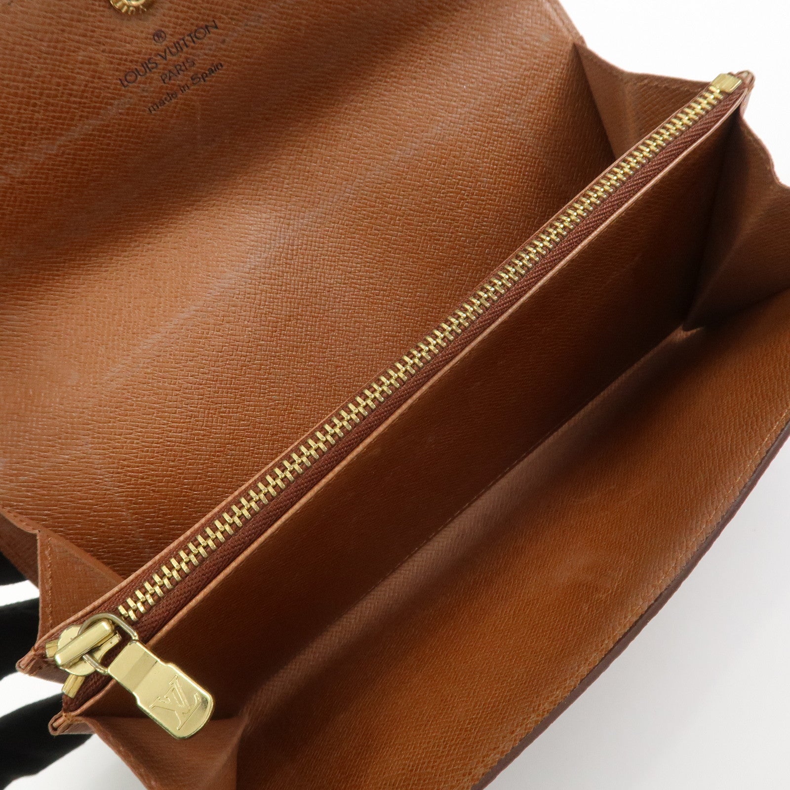 Louis Vuitton Monogram Pochette Porte Monnaie Credit Wallet M61725