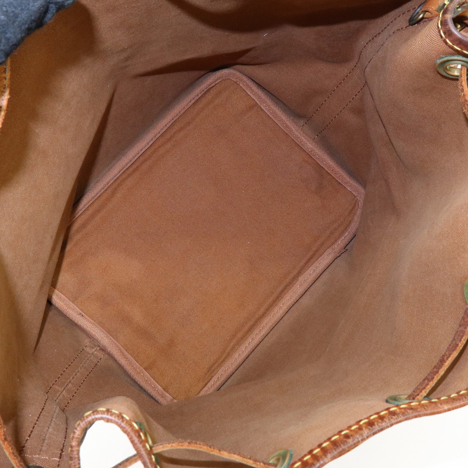 Louis Vuitton Monogram Petit Noe Shoulder Bag Brown M42226