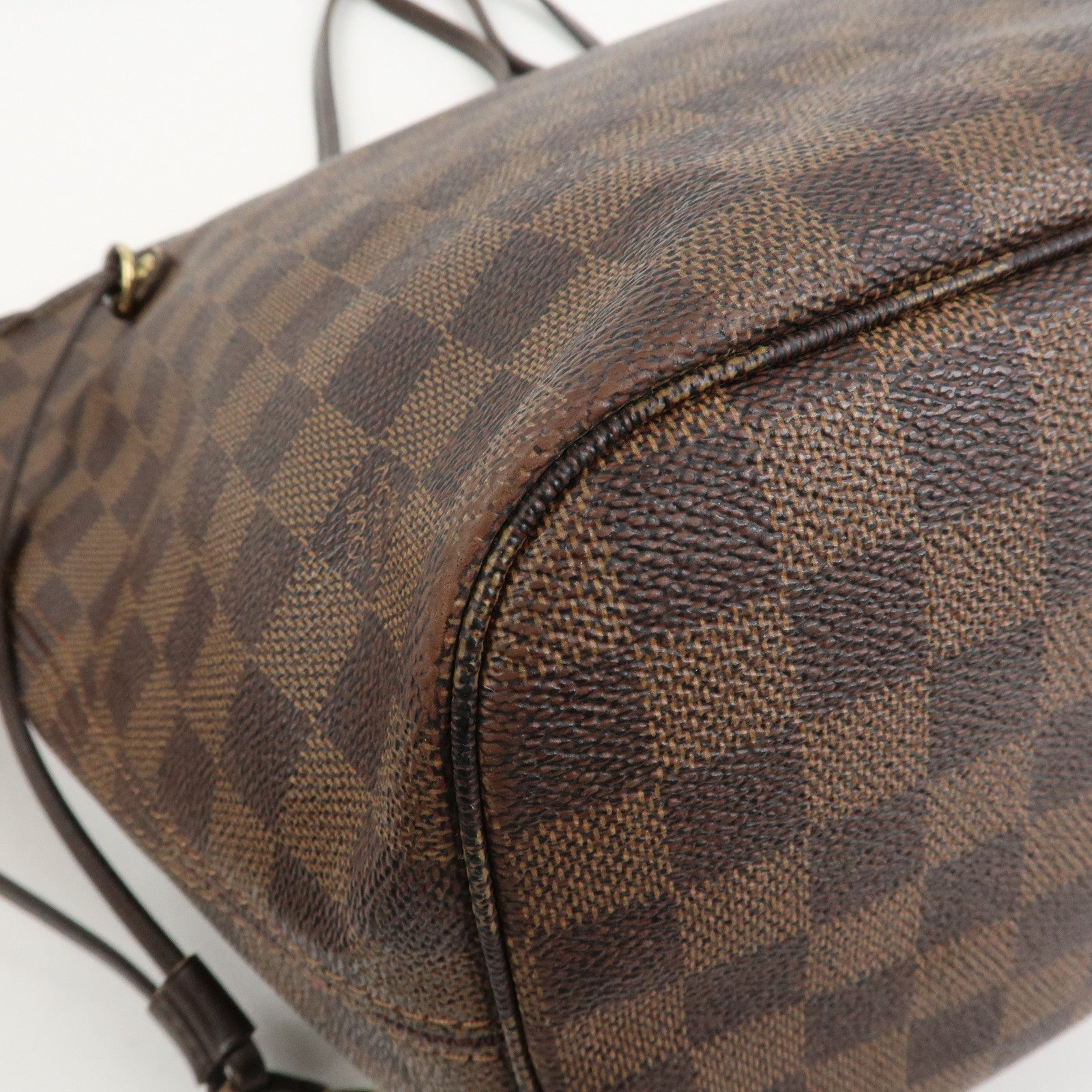 Louis Vuitton Damier Ebene Canvas Neverfull MM Tote Bag N51105