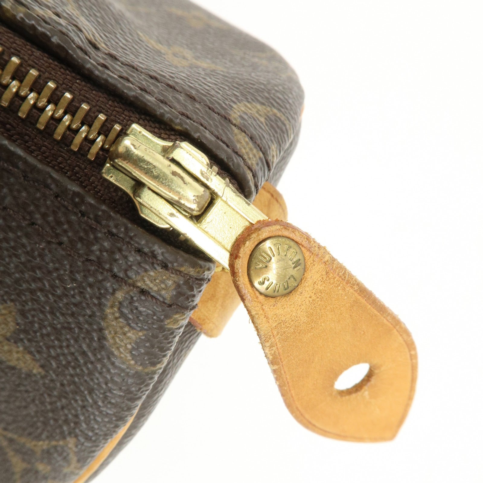Louis Vuitton Monogram Speedy 25 Boston Bag Hand Bag Brown M41528