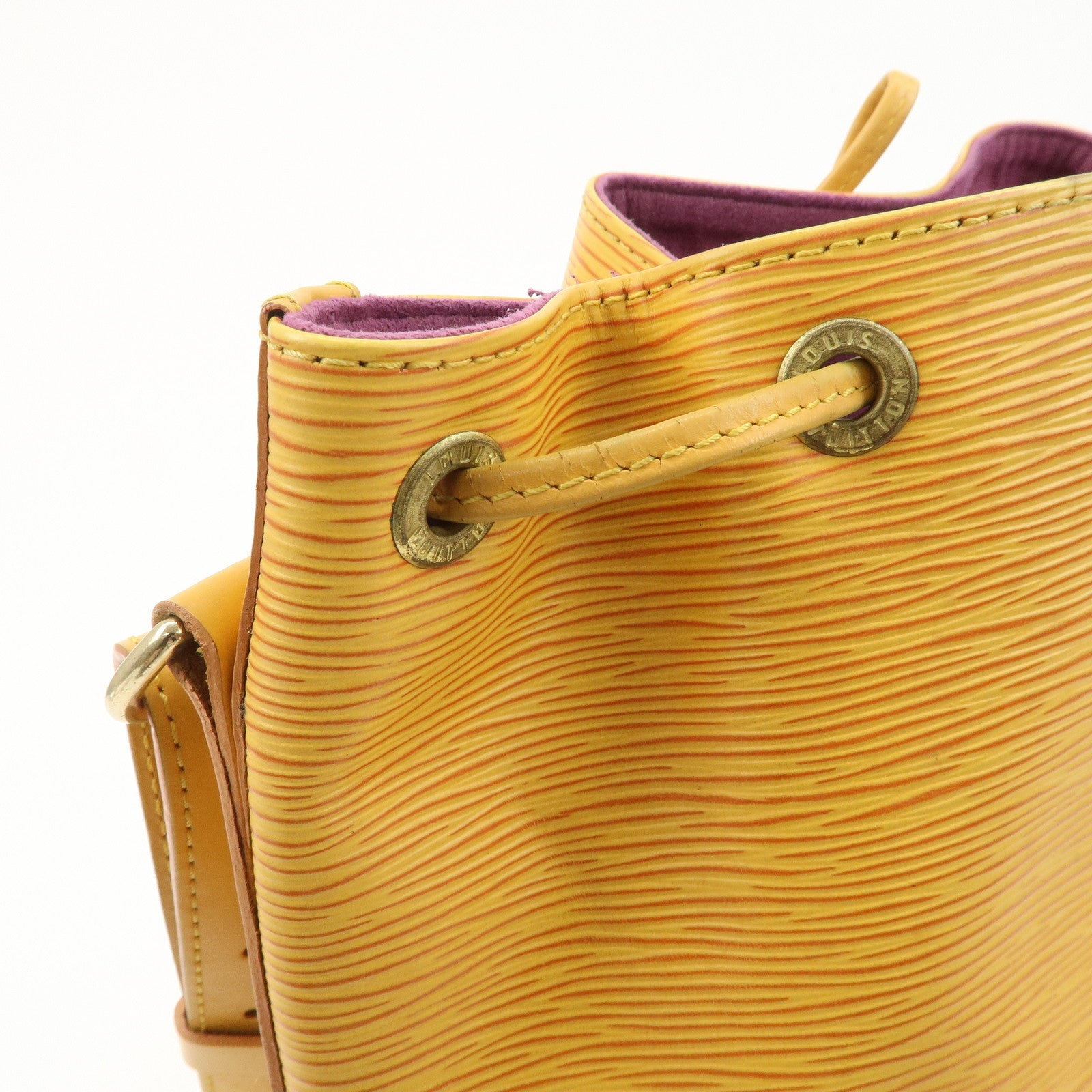 Louis Vuitton Epi Leather Noe Shoulder Bag Tassili Yellow M44009