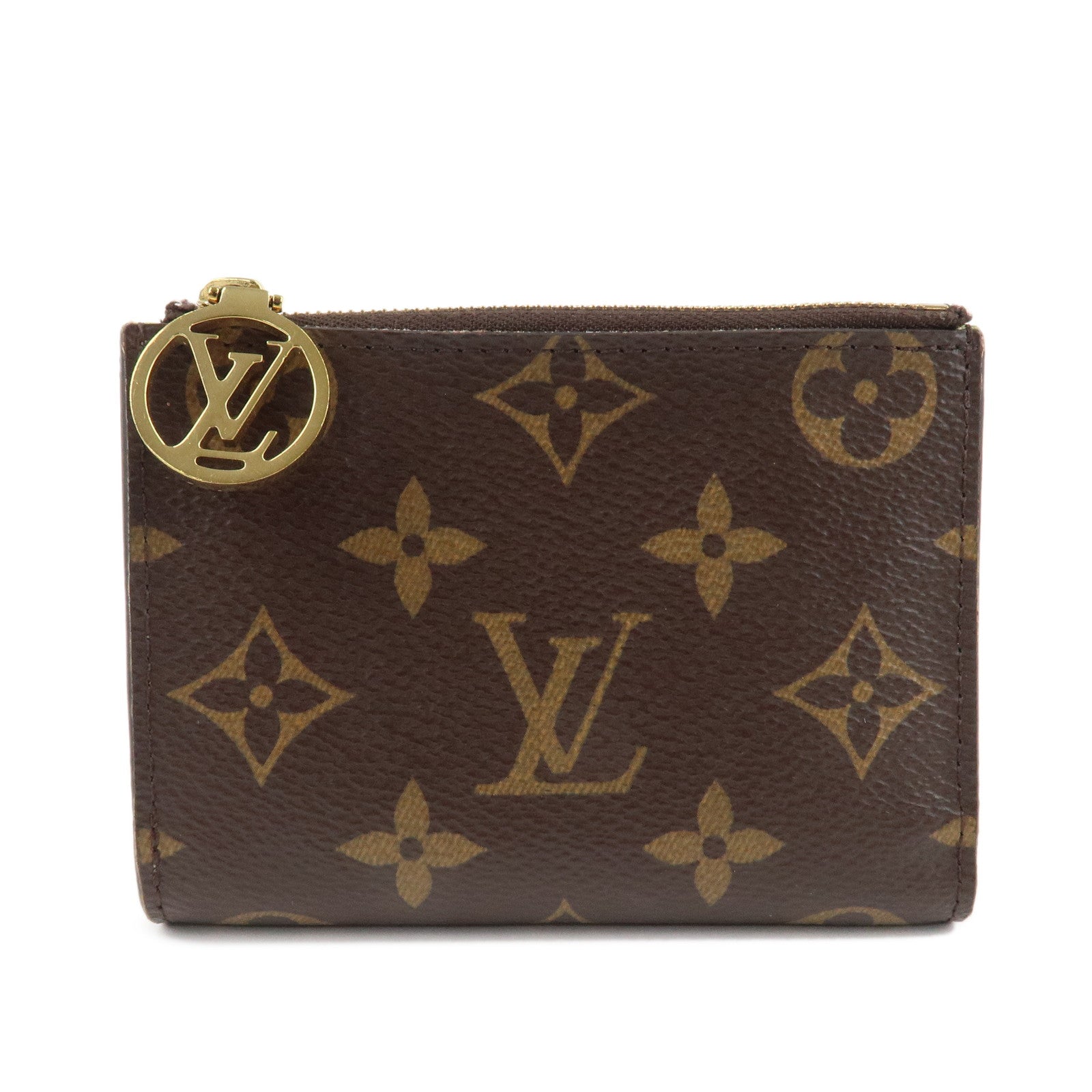Louis Vuitton Monogram Canvas Portefeuille Lisa Wallet Veil Note M82382 Used