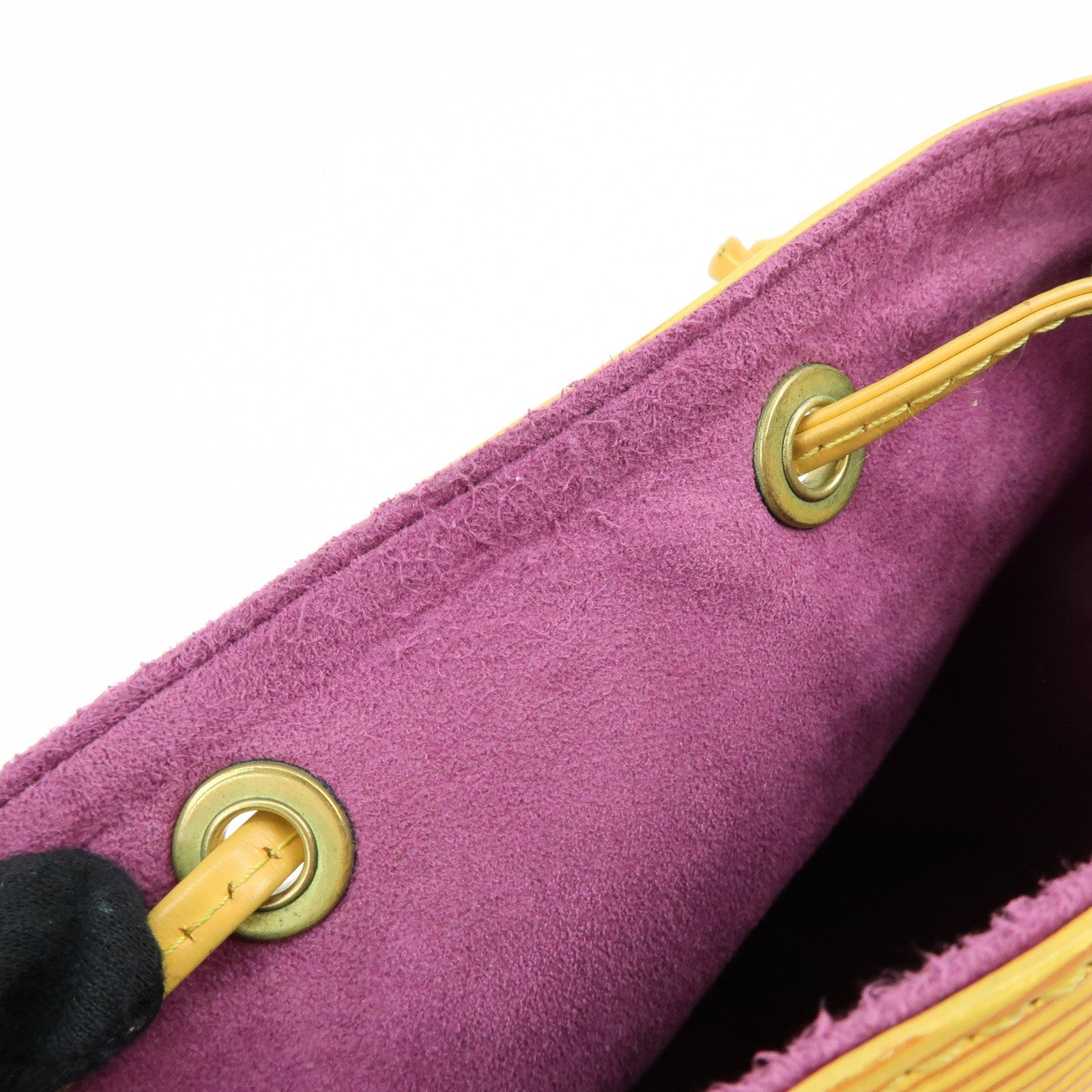 Louis Vuitton Epi Petit Noe Shoulder Bag Tassili Yellow M44109