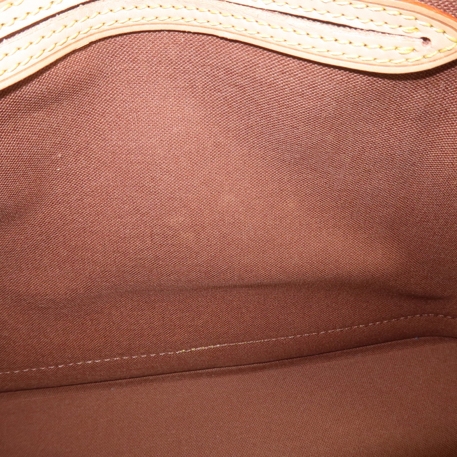 Louis Vuitton Monogram Alma Hand Bag Brown M51130