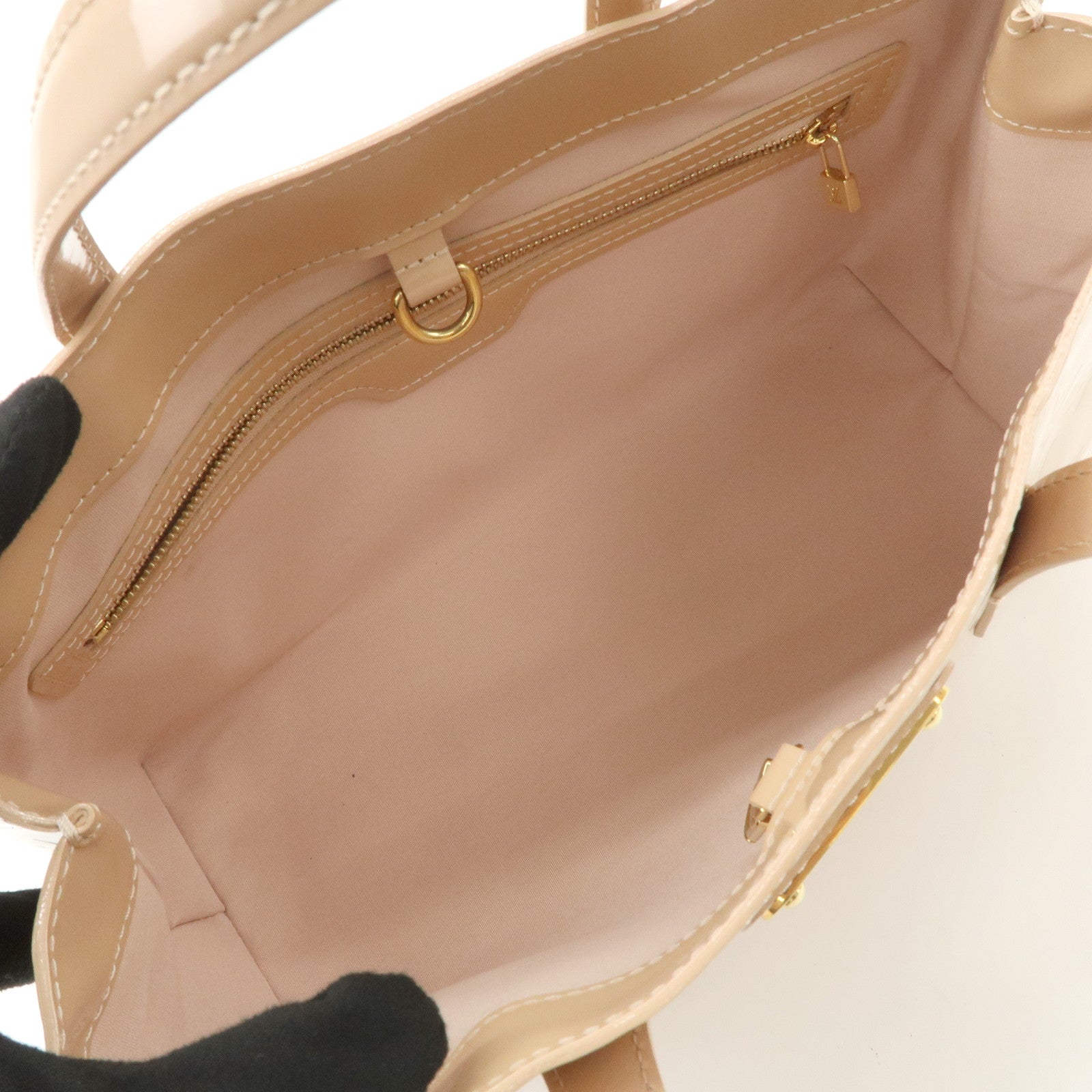 Louis Vuitton Monogram Vernis Wilshire PM Hand Bag M91642