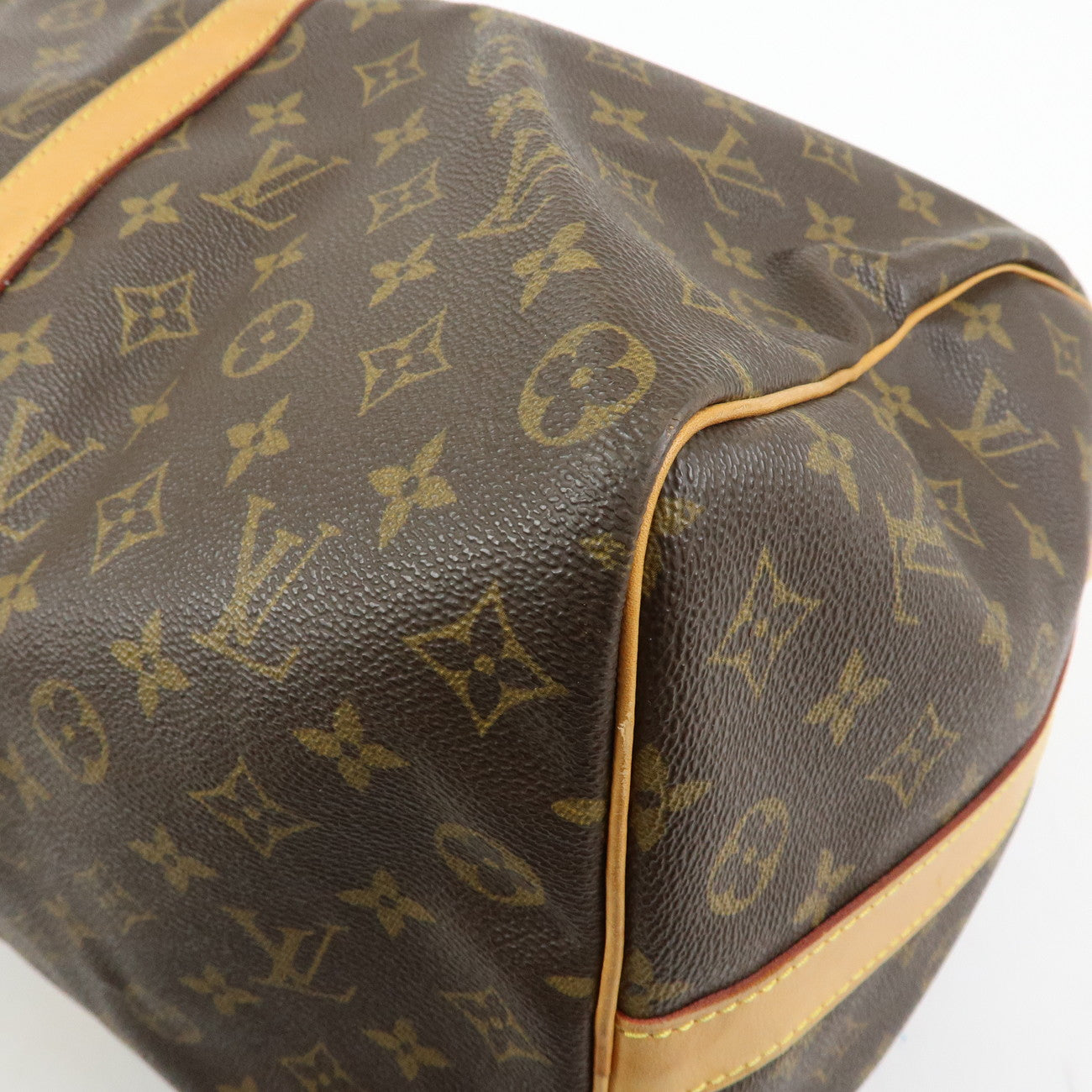 Louis Vuitton Monogram Keep All Bandouliere 50 Boston Bag M41416