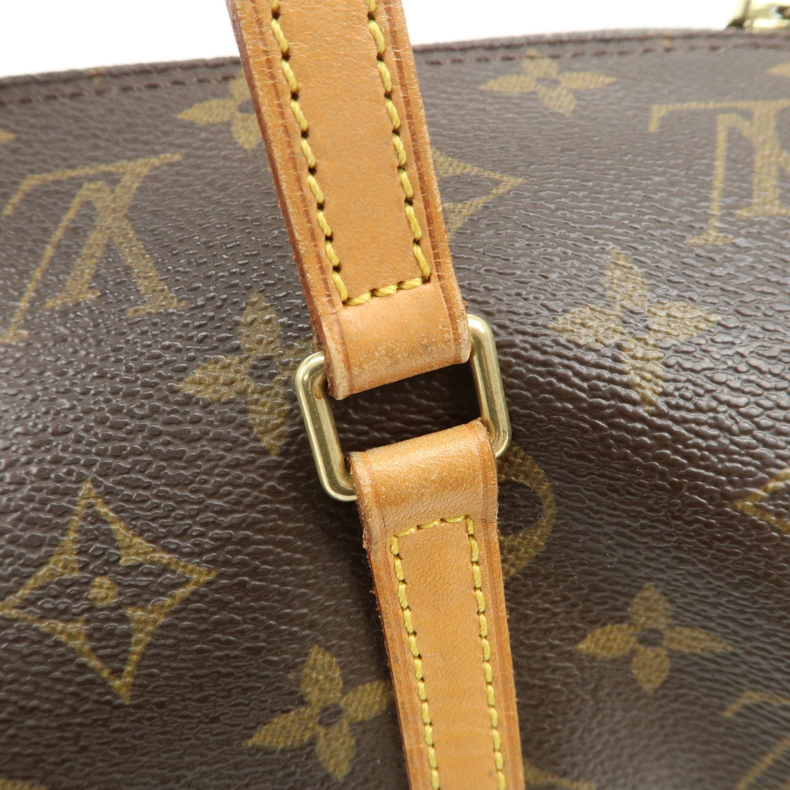 Louis Vuitton Monogram Papillon 30 Hand Bag New Style Brown M51385