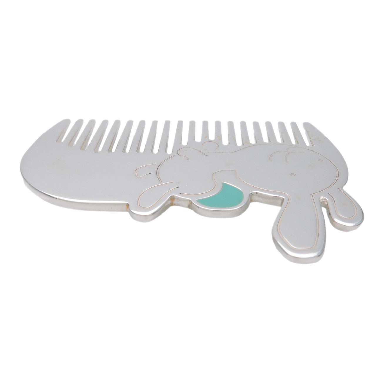 Tiffany & Co Rabbit Baby Comb Silver SV925 Hair Accessory