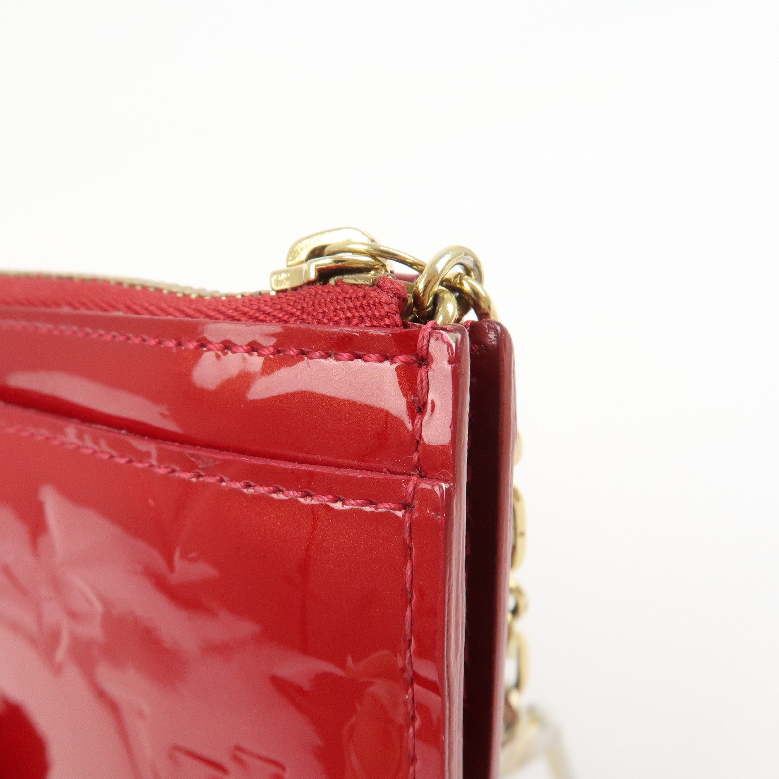 Louis Vuitton Monogram Vernis Pochette Cles NM Coin Case M93559