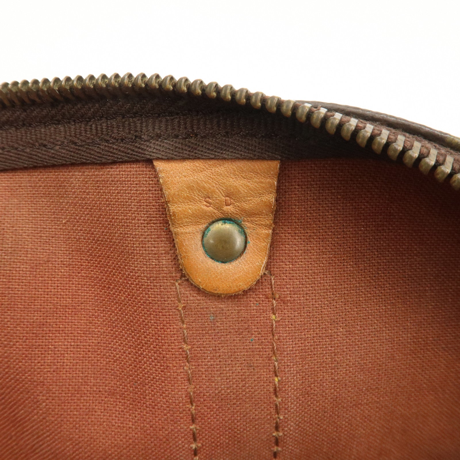 Louis Vuitton Monogram Keep All 45 Boston Bag Brown M41428