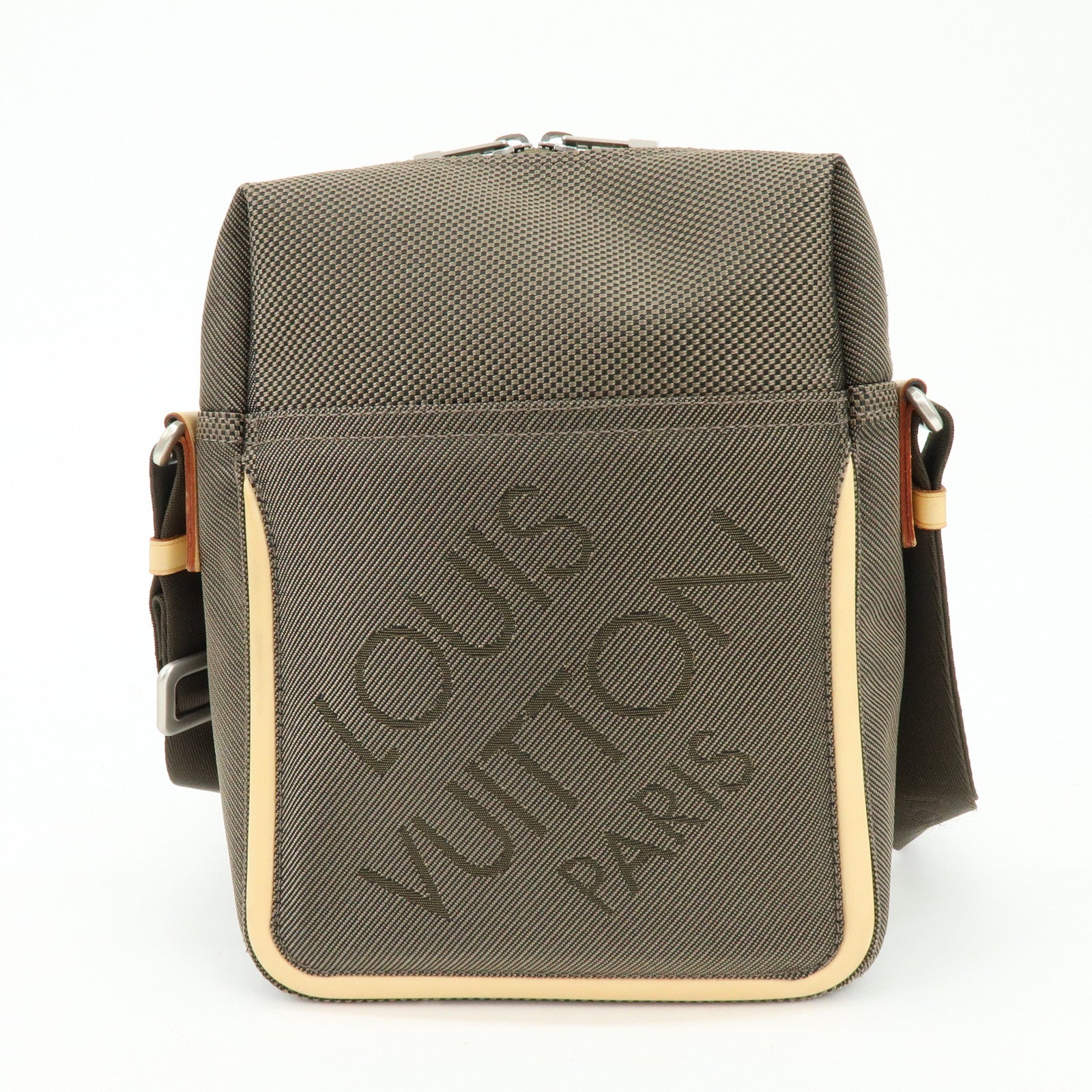 Louis Vuitton Damier Geant Citadin Shoulder Bag Terre M93040