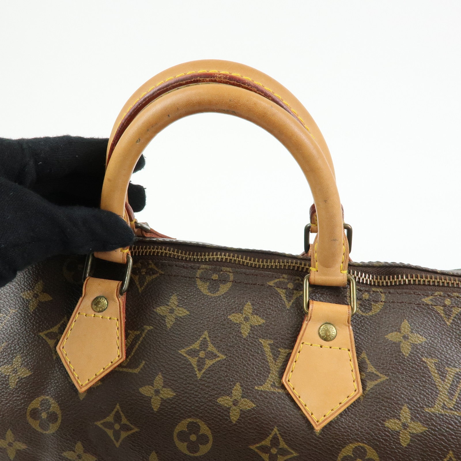 Louis Vuitton Monogram Speedy 35 Boston Bag Hand Bag M41524