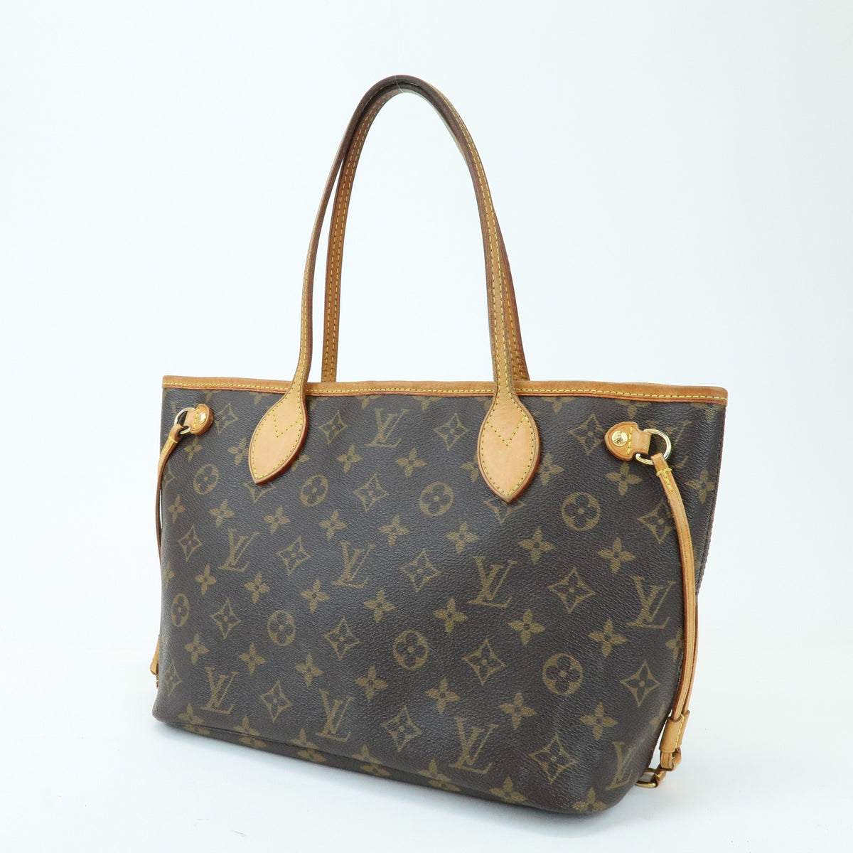 Louis Vuitton Monogram Neverfull PM Tote Bag Hand Bag M40155