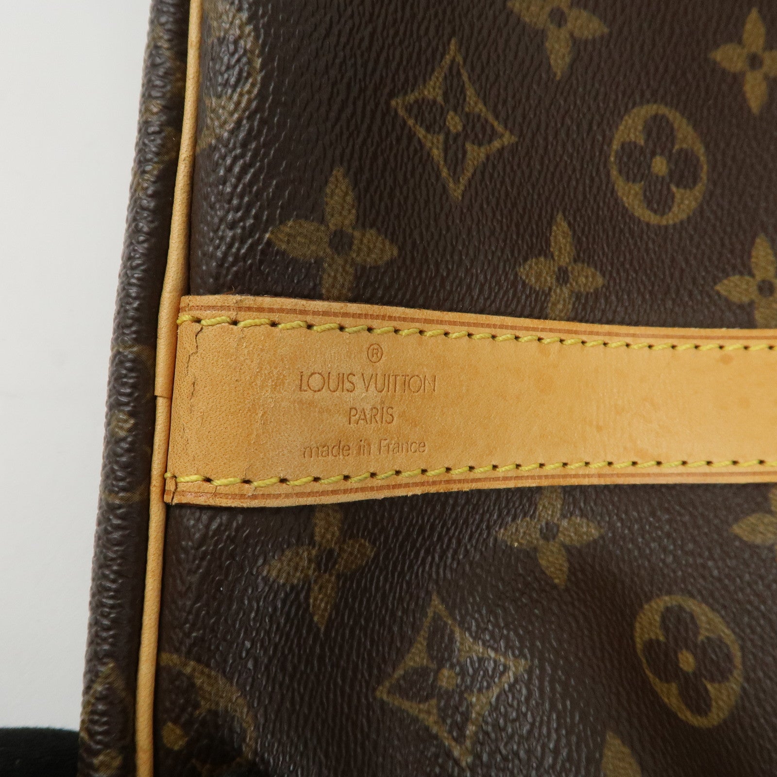 Louis Vuitton Monogram Keep All Bandouliere 55 Boston Bag M41414 Used