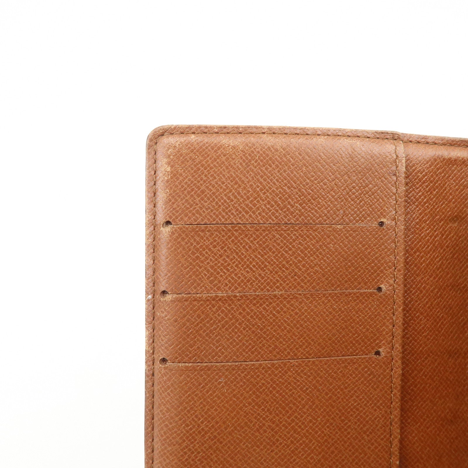Louis Vuitton Monogram Agenda PM Planner Cover Brown R20005