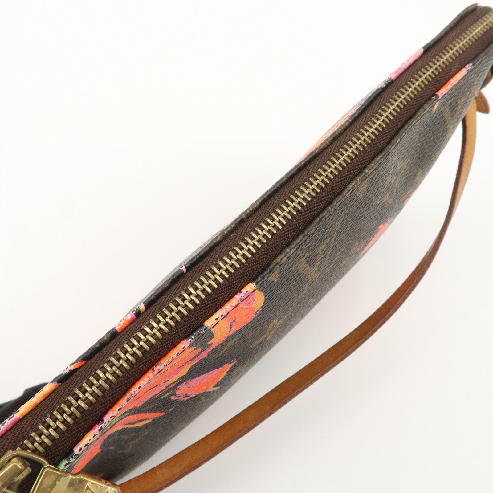 Louis Vuitton Monogram Rose Pochette Accessoires Pouch M48615