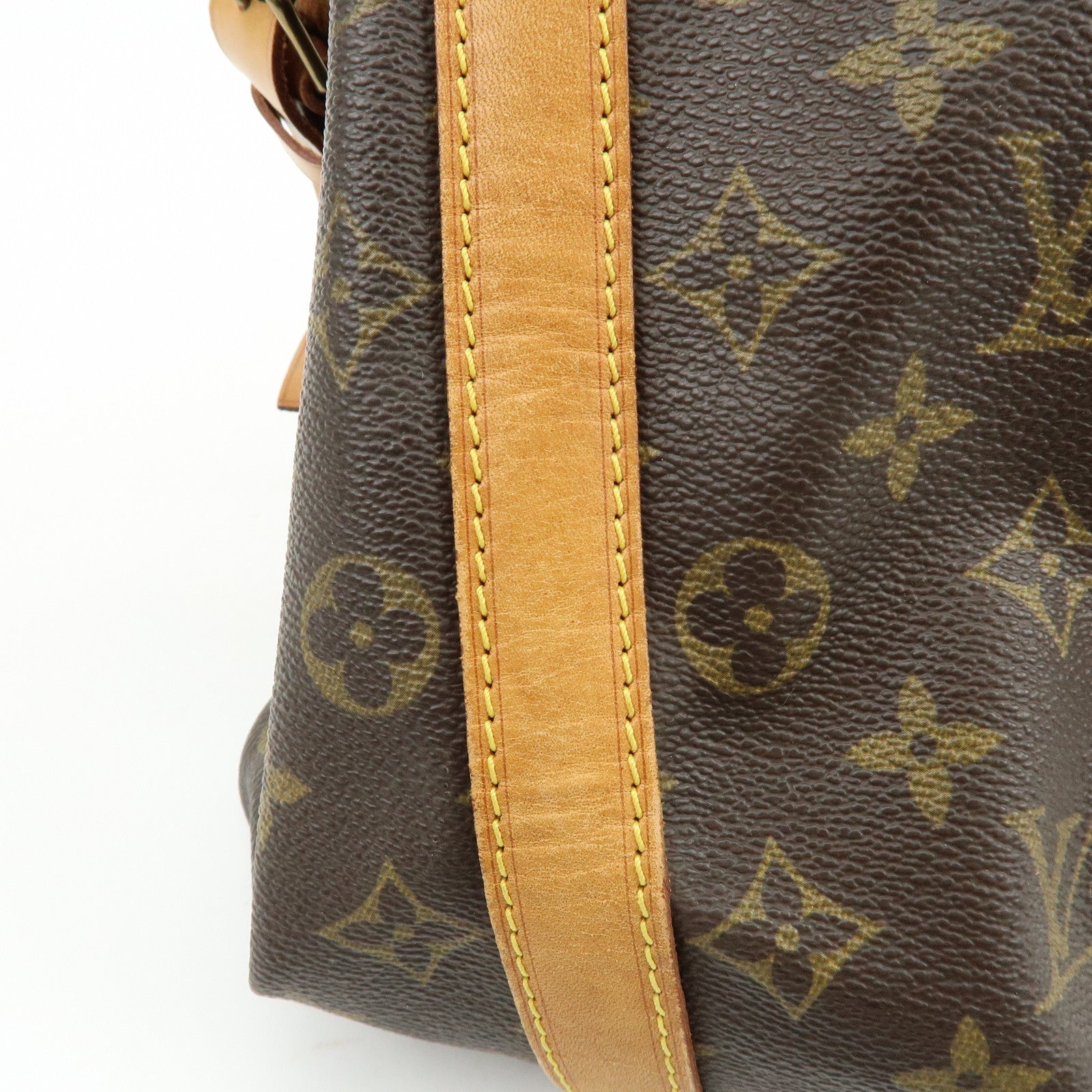 Louis Vuitton Monogram Petit Noe Shoulder Bag Brown M42226