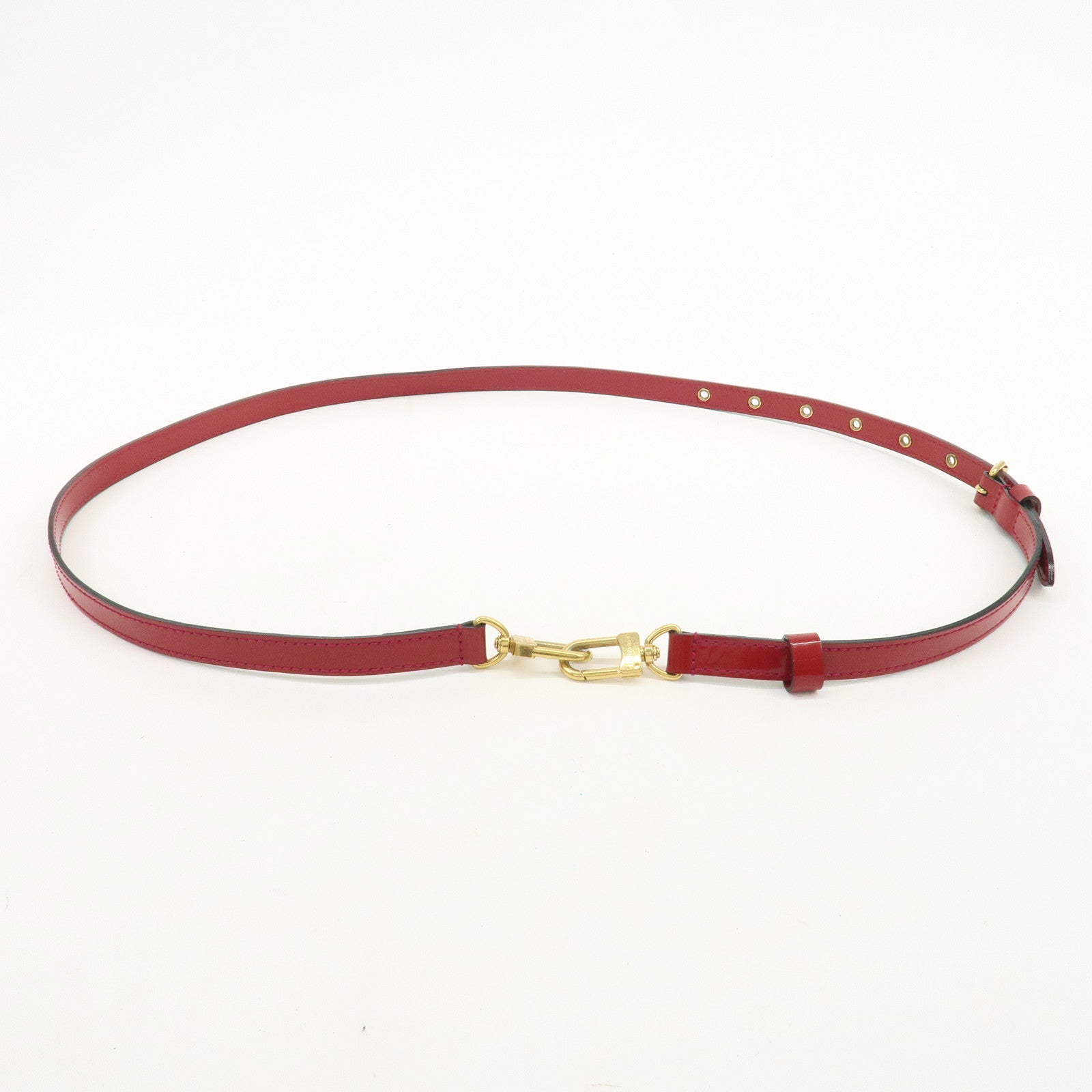 Louis Vuitton Vernis Adjustable Shoulder Strap 120cm 1.6cm Rouge