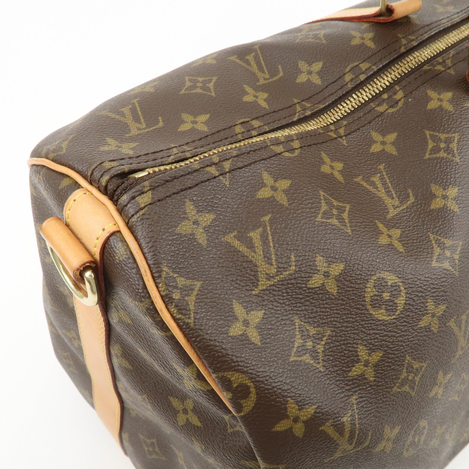 Louis Vuitton Monogram Keep All Bandouliere 55 Boston Bag M41414