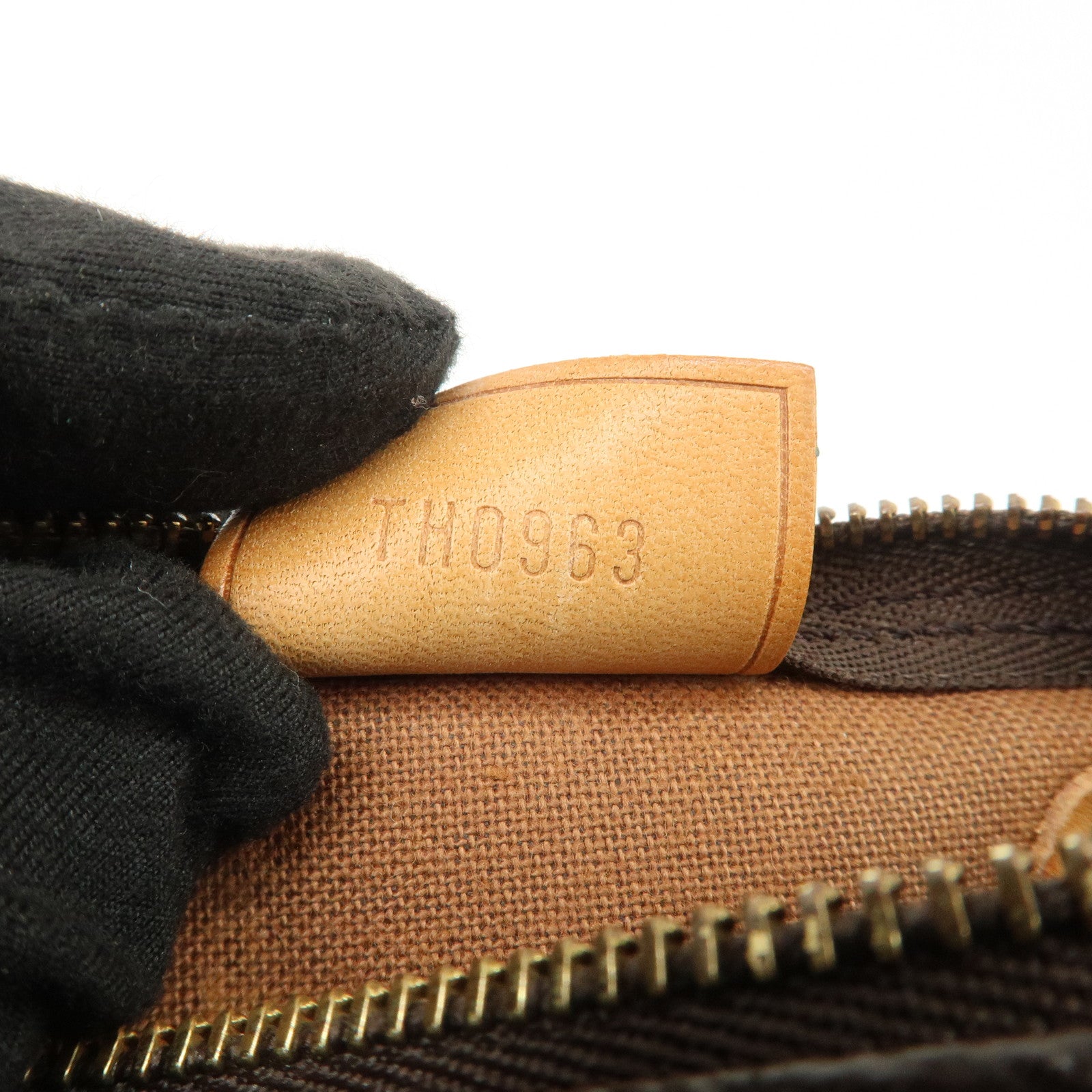 Louis Vuitton Monogram Canvas Mini Speedy Hand Bag Brown M41534