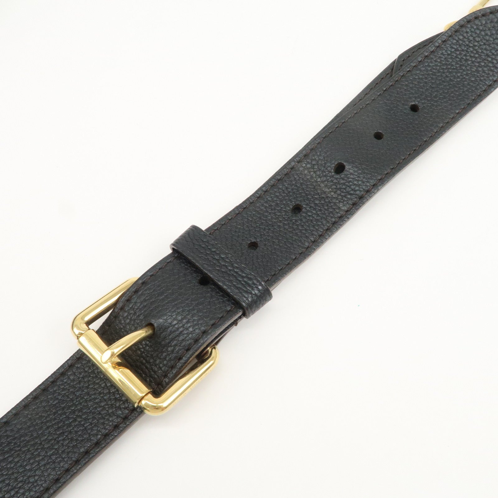 Louis Vuitton Monogram Mahina Selene PM Shoulder Bag Noir M94314