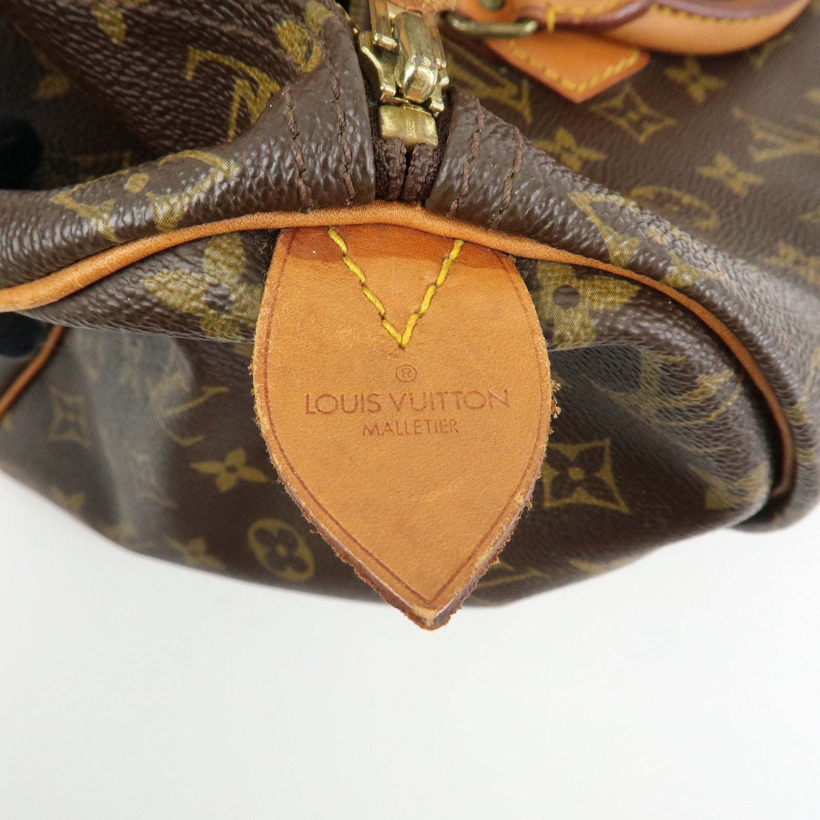 Louis Vuitton Monogram Speedy 40 Hand Bag Boston Bag Brown M41522
