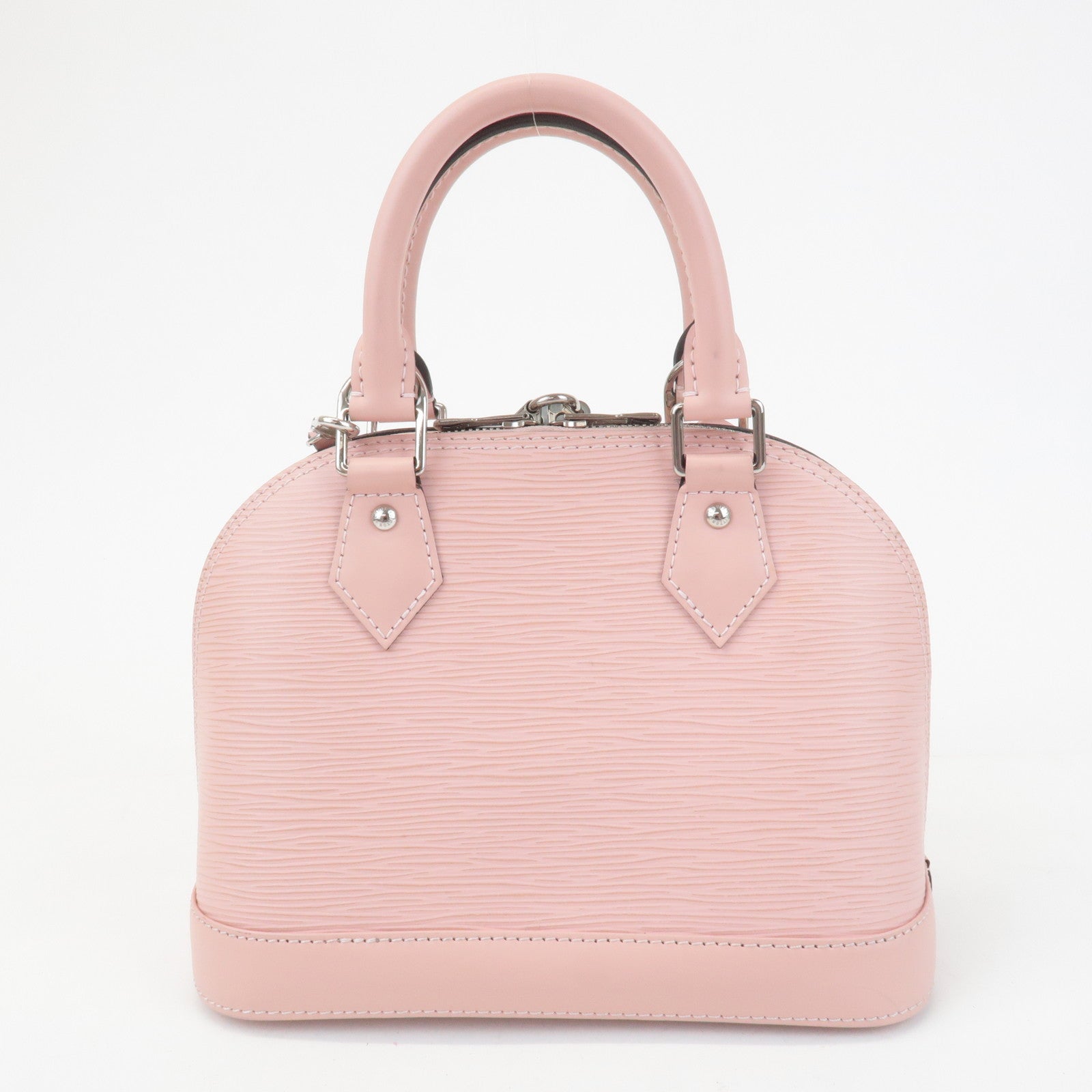 Louis Vuitton Epi Alma BB 2Way Hand Bag Rose Ballerine M41327 Used