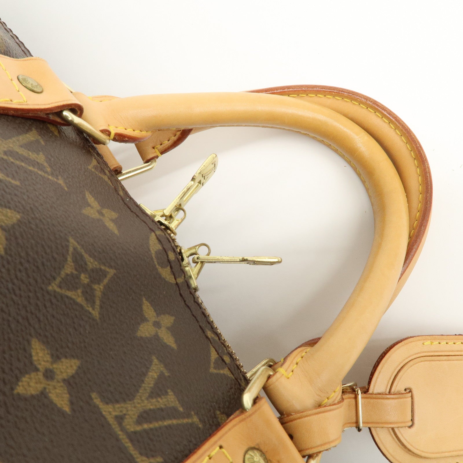 Louis Vuitton Monogram Keep All 50 Bandouliere Boston Bag M41416 Used