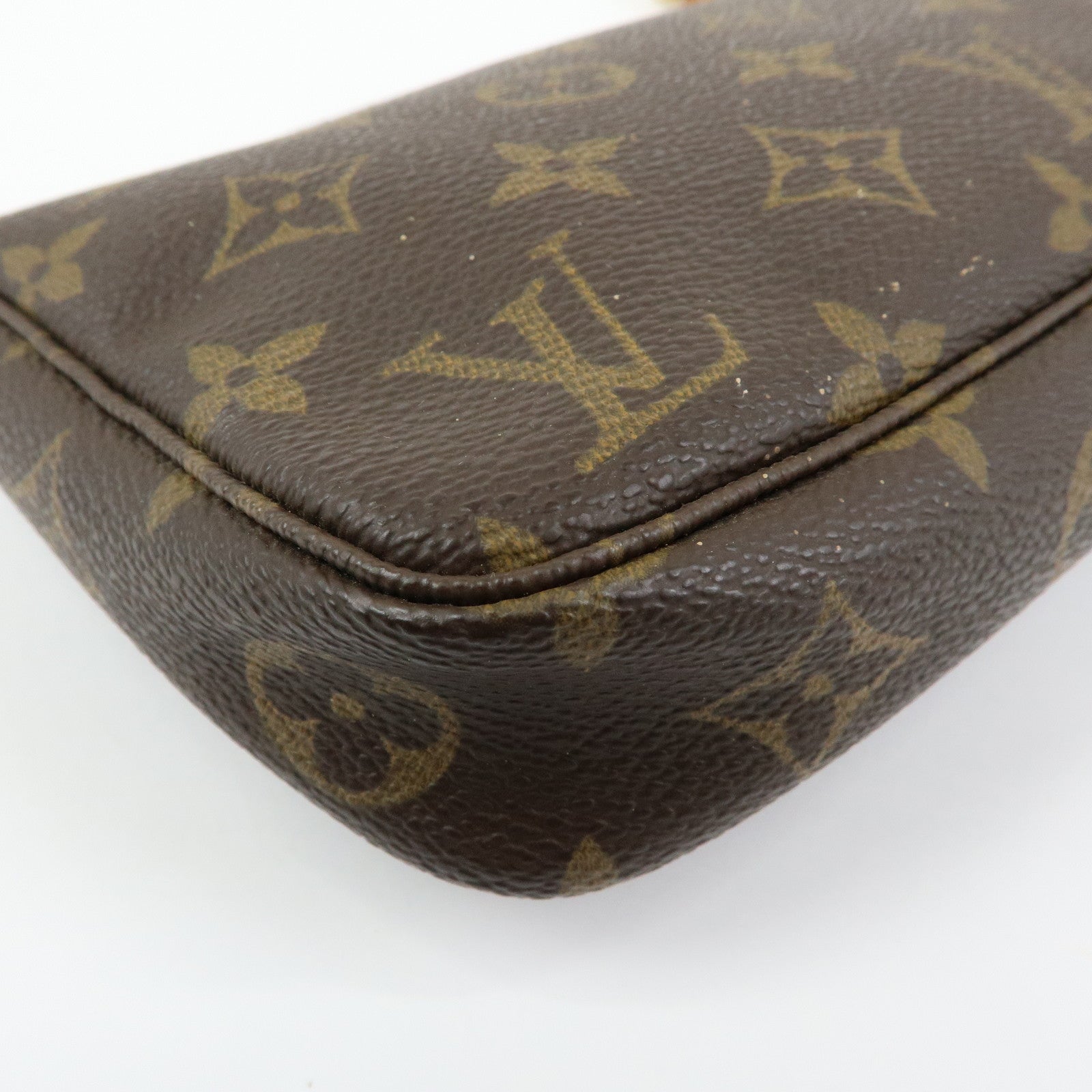 Louis Vuitton Monogram Pochette Accessoires Pouch Hand Bag M51980