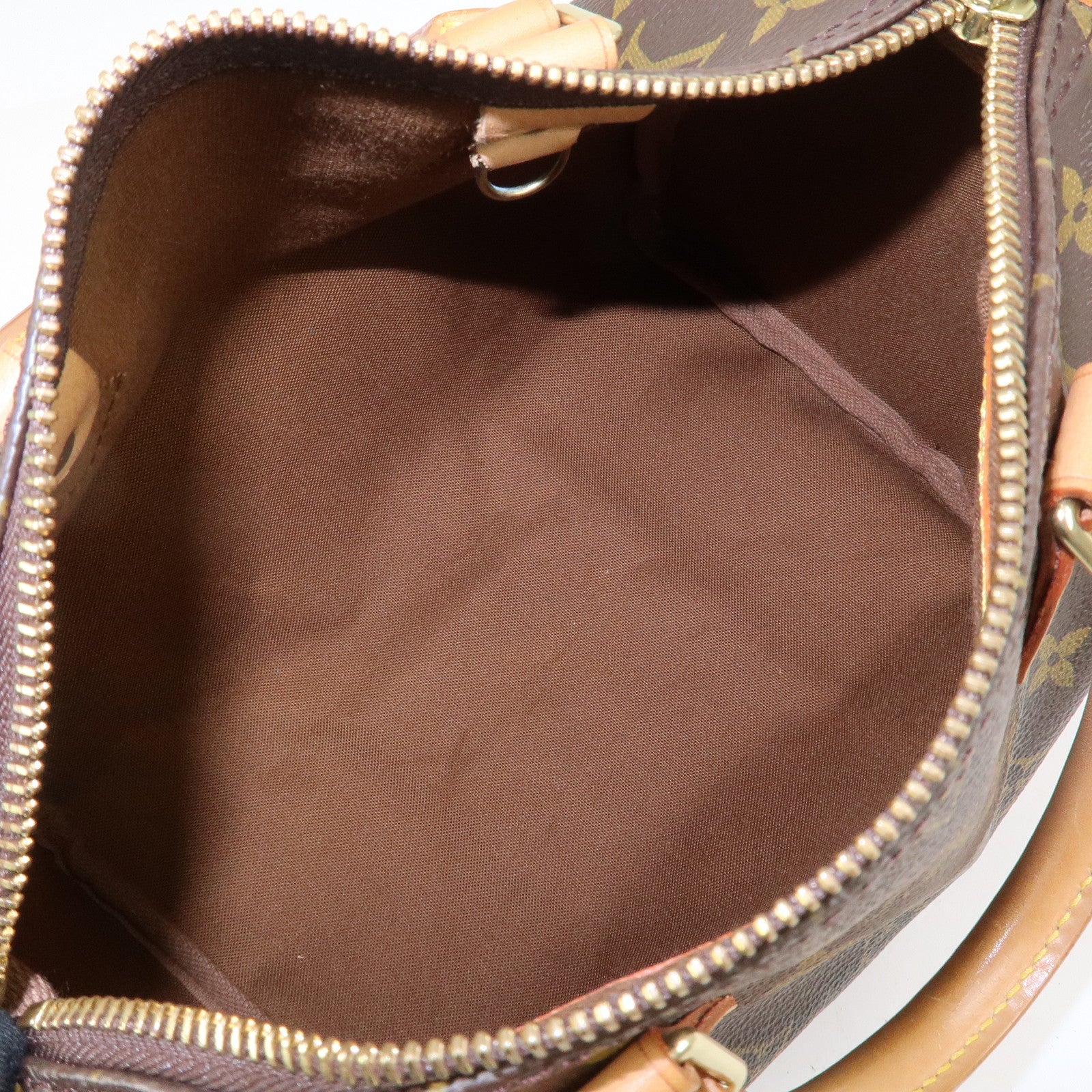 Louis Vuitton Monogram Speedy 25 Boston Bag Hand Bag Brown M41528