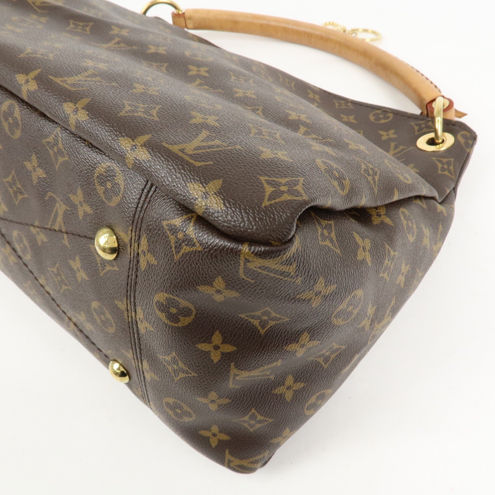 Louis Vuitton Monogram Artsy MM Shoulder Bag Brown M40249