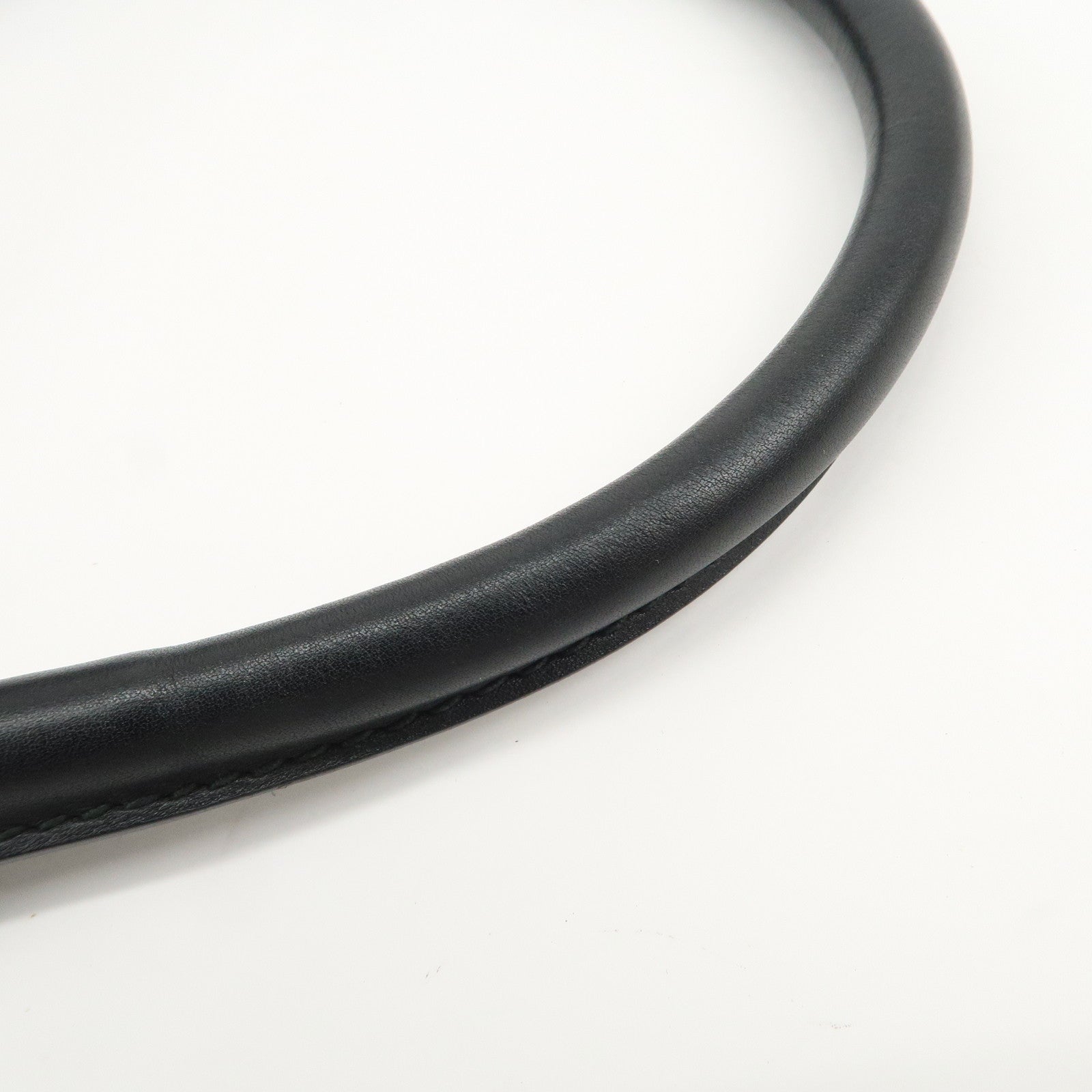 GUCCI Abbey Guccissima Leather Shoulder Bag Hand Bag Black 190525